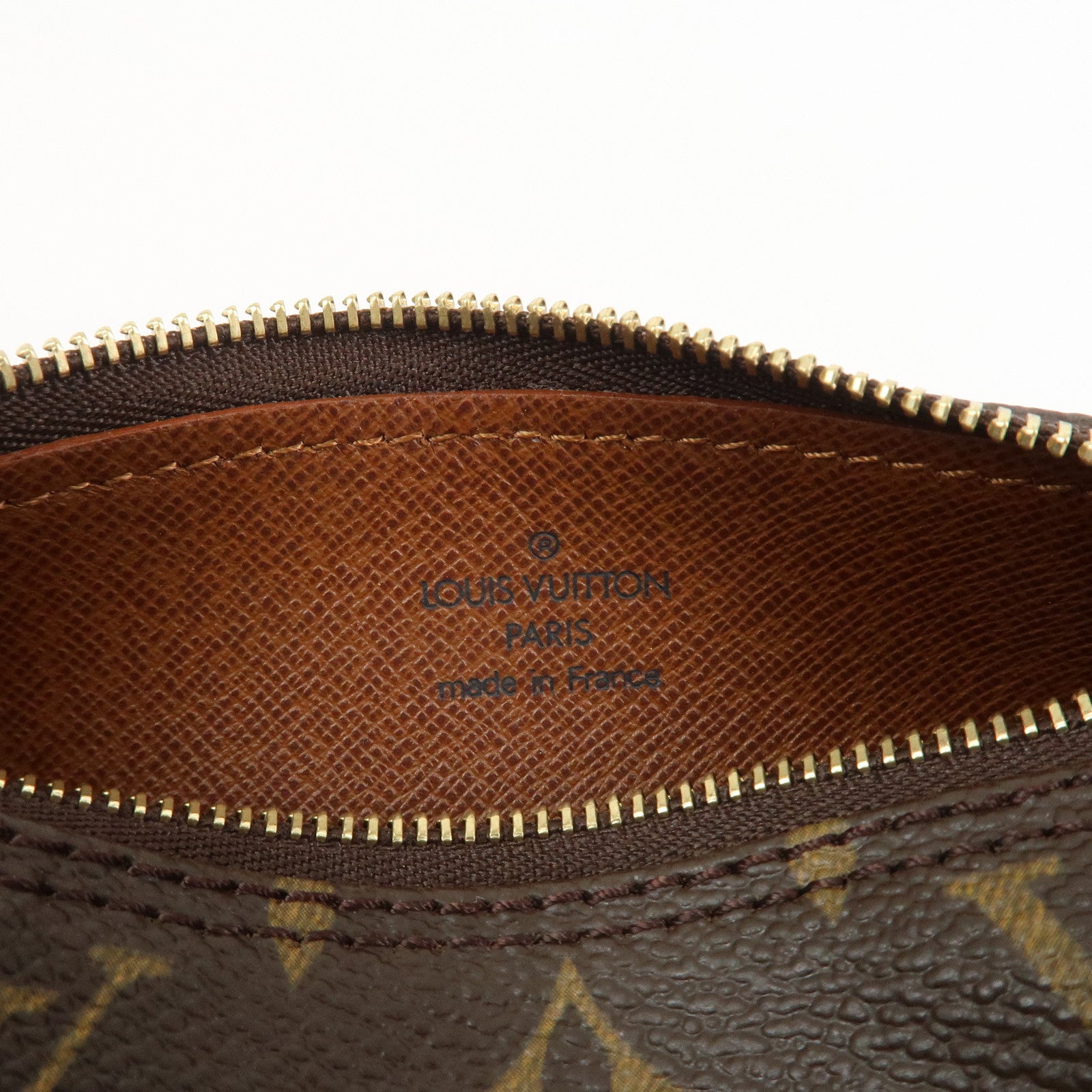 Louis Vuitton Monogram Mini Pouch for Papillon Bag Brown