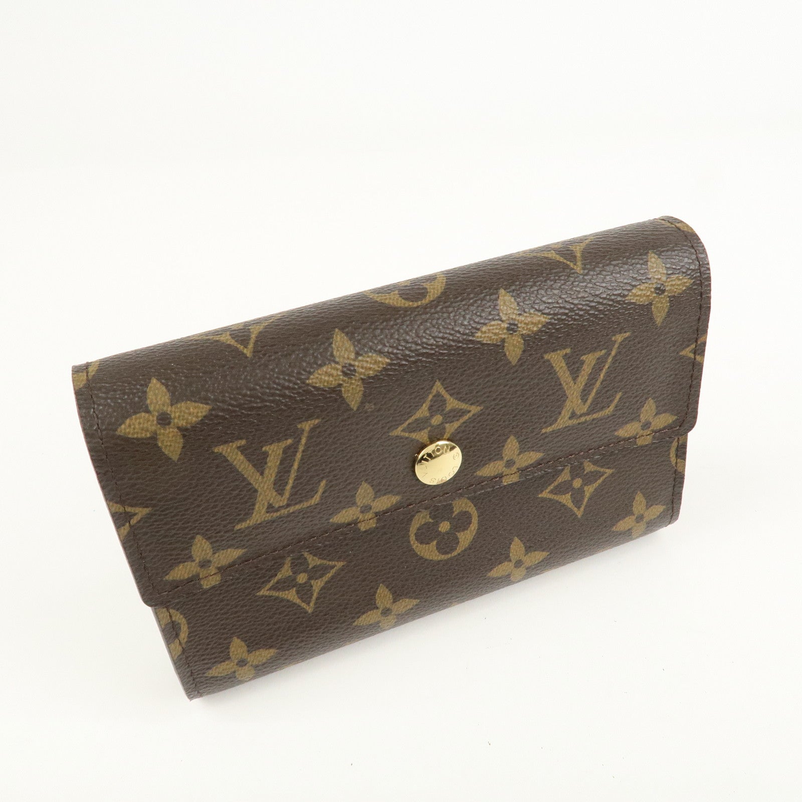 Louis Vuitton Monogram Portefeuille Alexandra Wallet Brown M60047