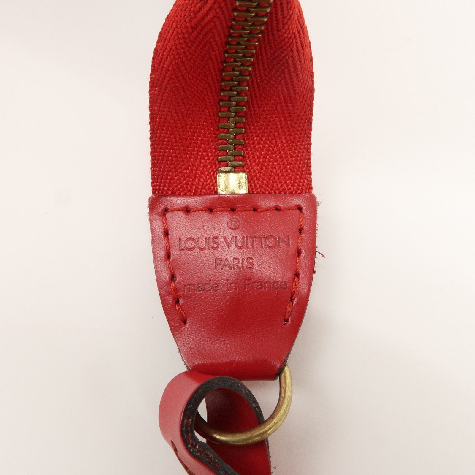 Louis Vuitton Epi Pochette Accessoires Pouch Castilian Red M52947