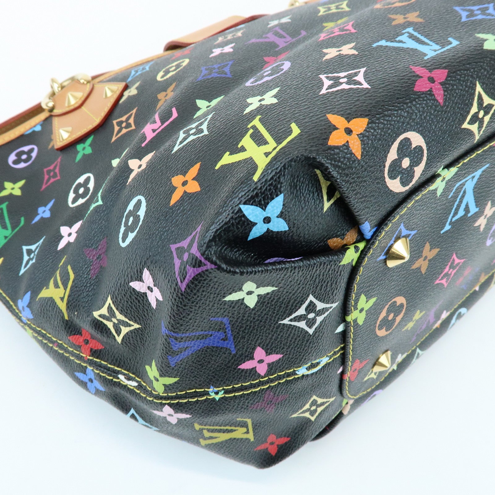 Louis Vuitton Monogram Multicolor Annie MM Shoulder Bag Noir M40308