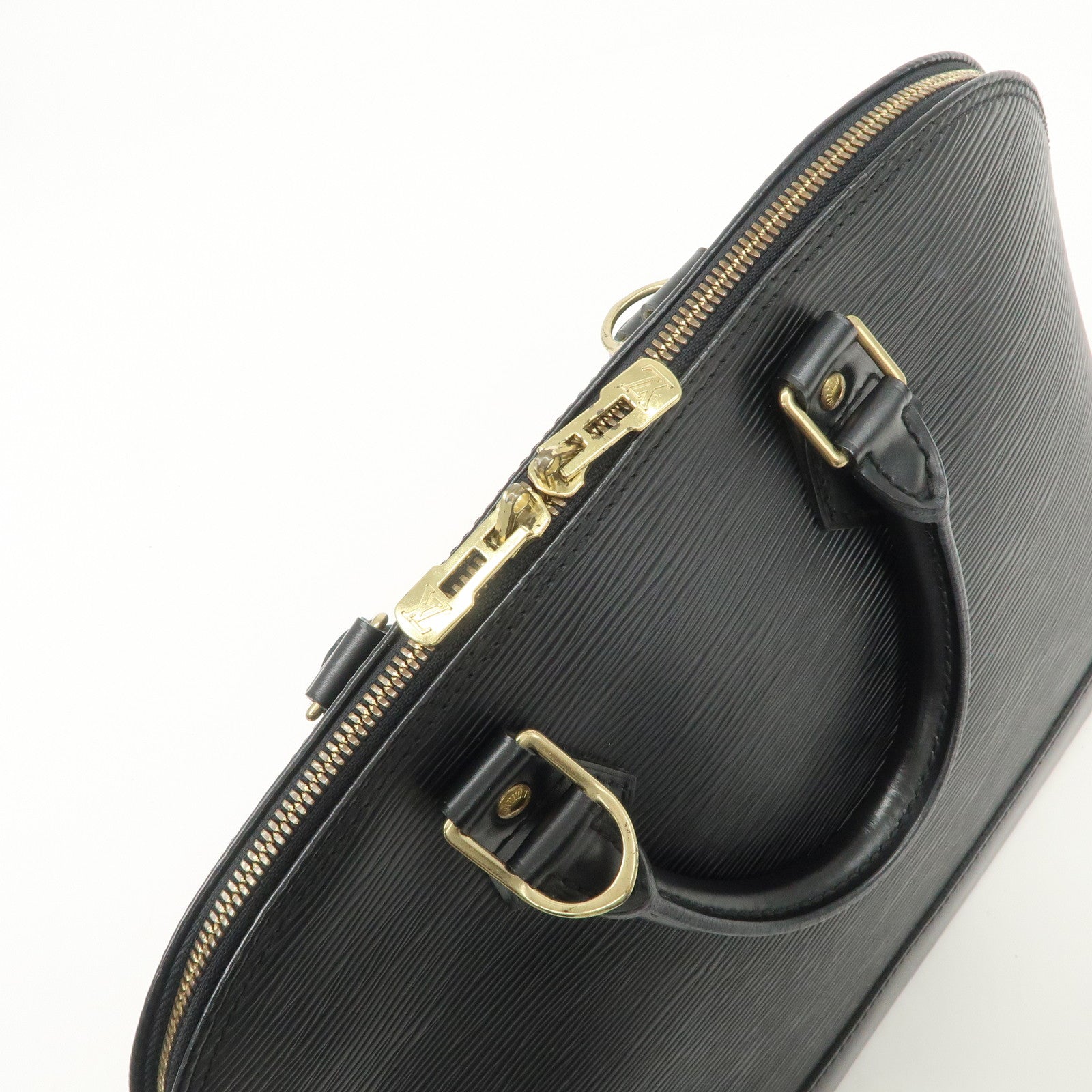 Louis Vuitton Epi leather Alma PM Hand Bag New Style Noir M40302