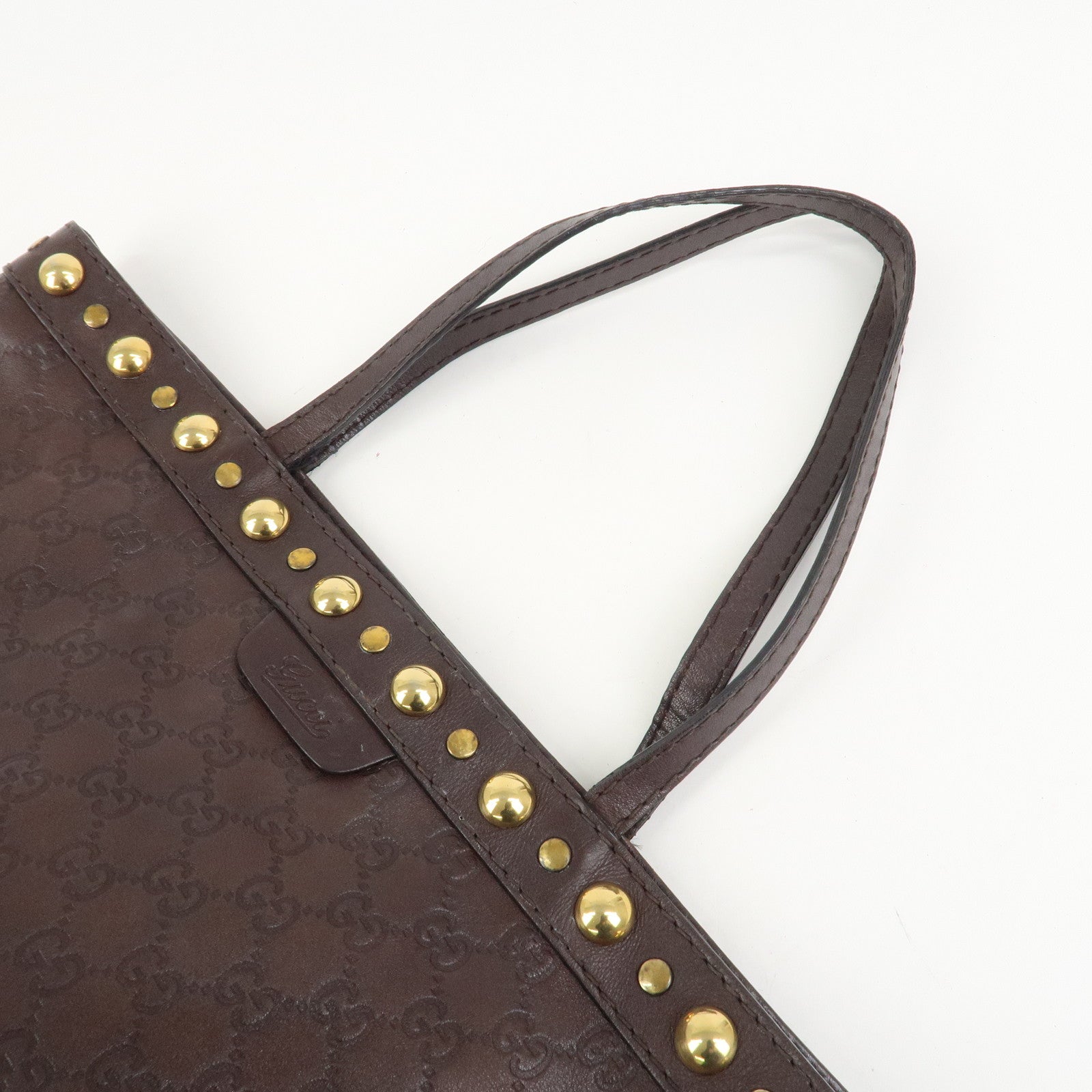 GUCCI Guccissima Leather Tote Bag Shoulder Bag Hand Bag 208940