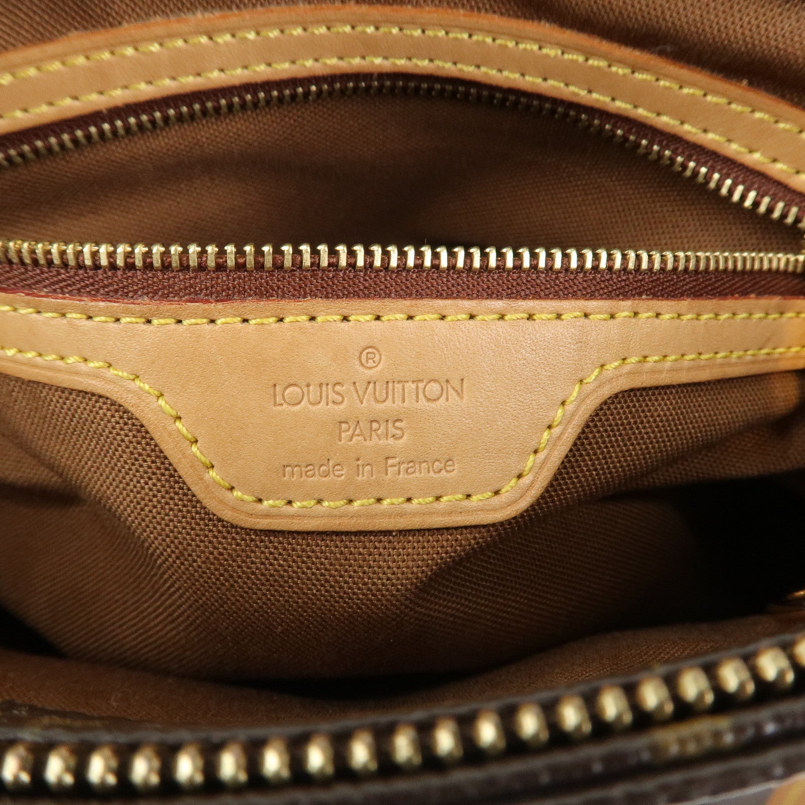 Louis Vuitton Monogram Cabas Piano Tote Bag Hand Bag M51148