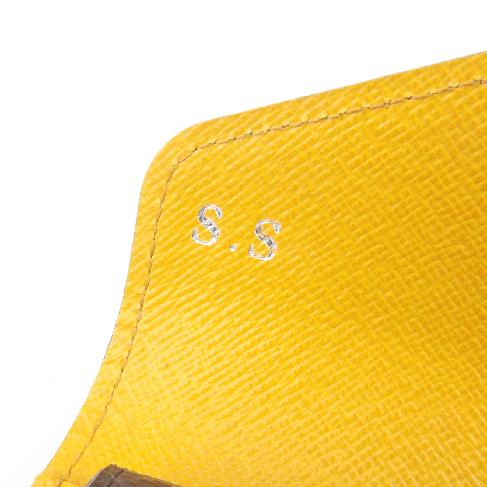 Louis Vuitton Monogram Epi Portefeuille Marie Louron Yellow M60506 Used