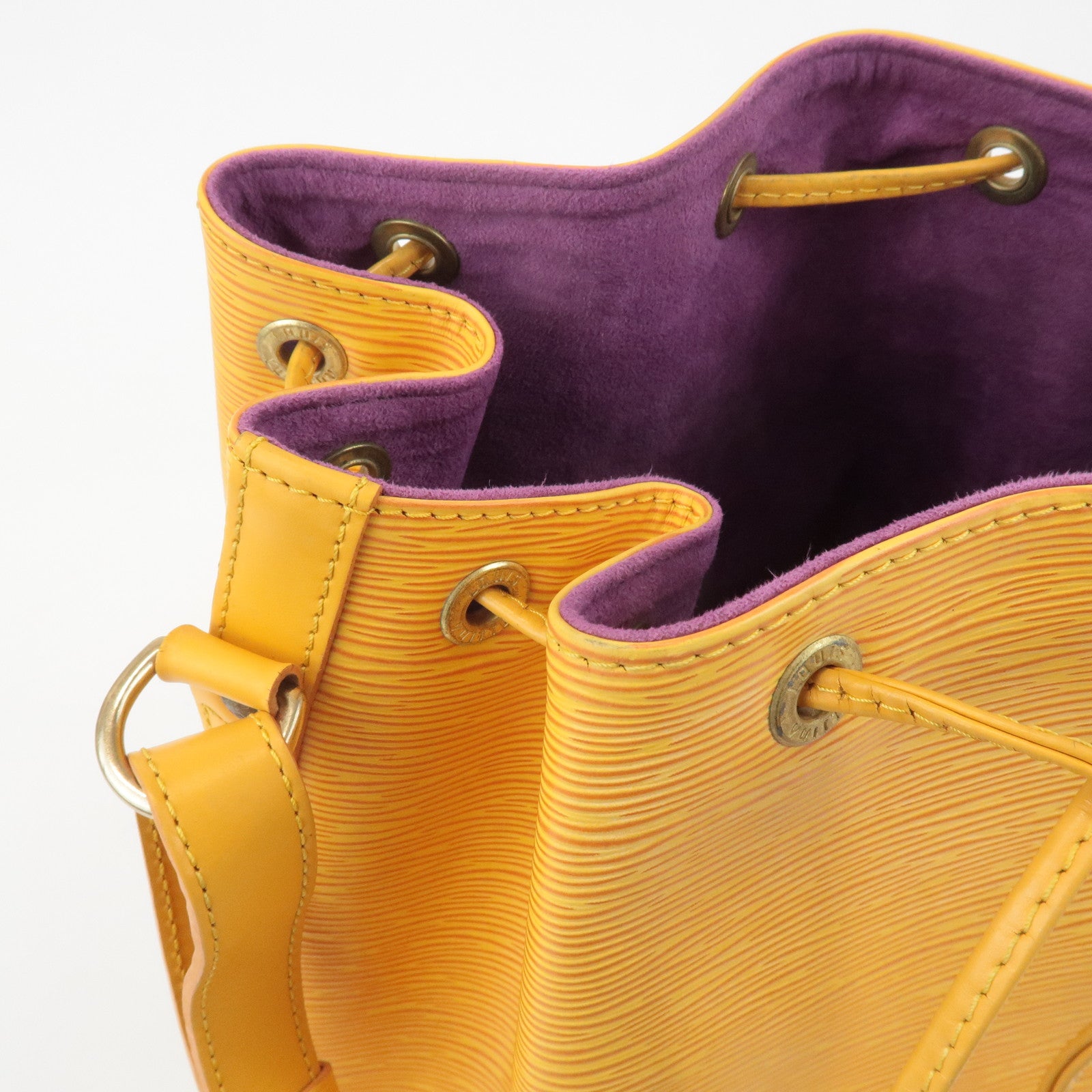 Louis Vuitton Epi Leather Noe Shoulder Bag Tassili Yellow M44009 Used