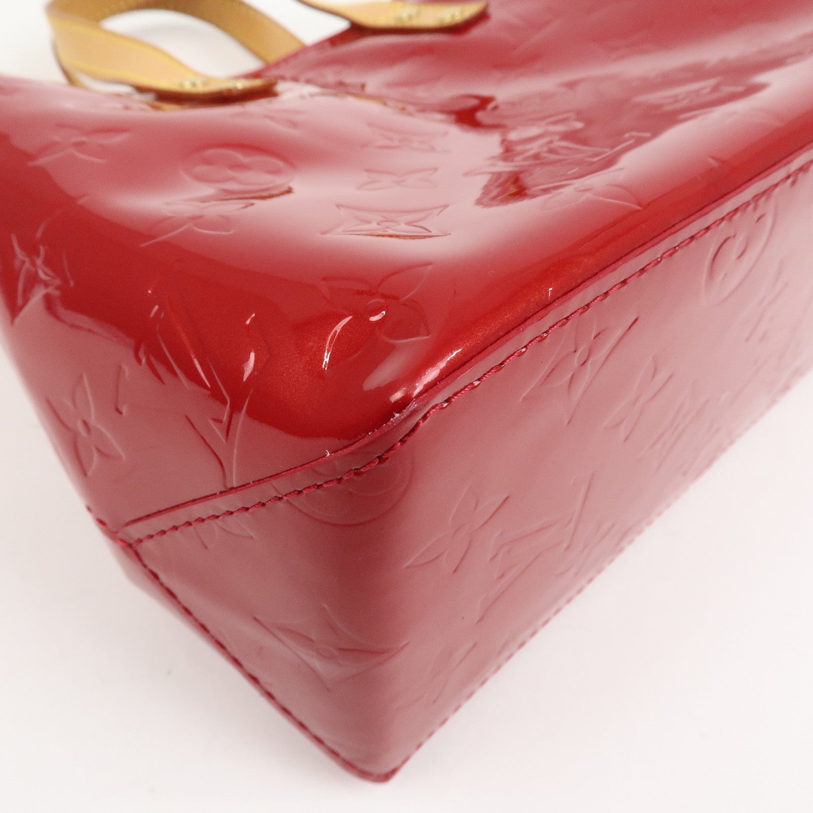 Louis Vuitton Monogram Vernis Leather Lead PM Pomme d'Amour M91990