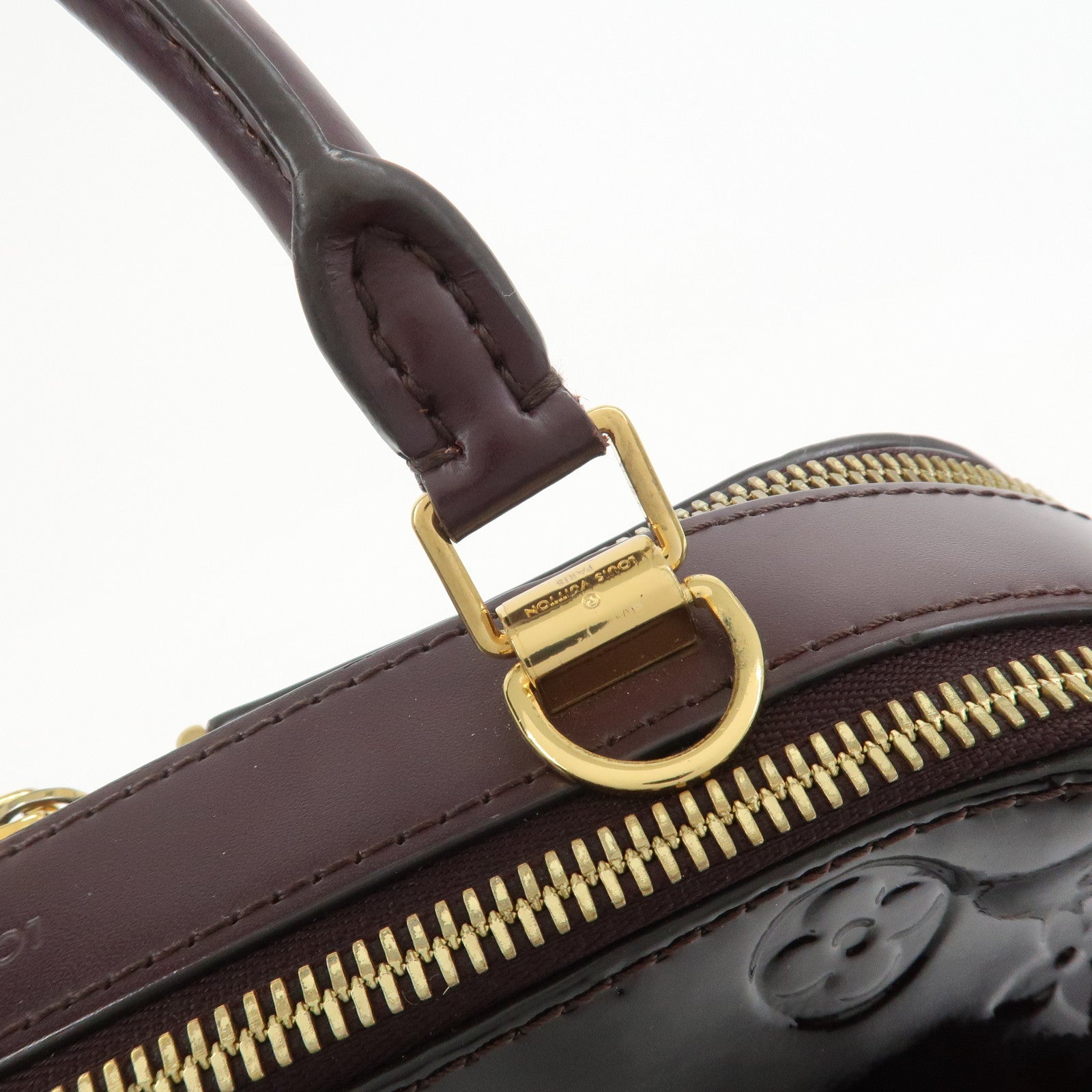 Louis Vuitton Monogram Vernis Melrose 2Way Hand Bag Amarante M42693