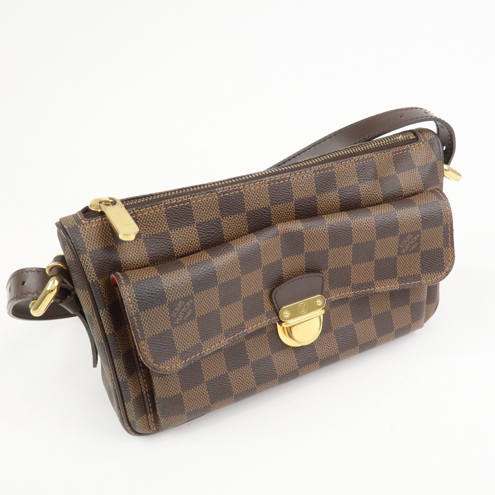Louis Vuitton Damier Ravello GM Shoulder Bag Brown N60006