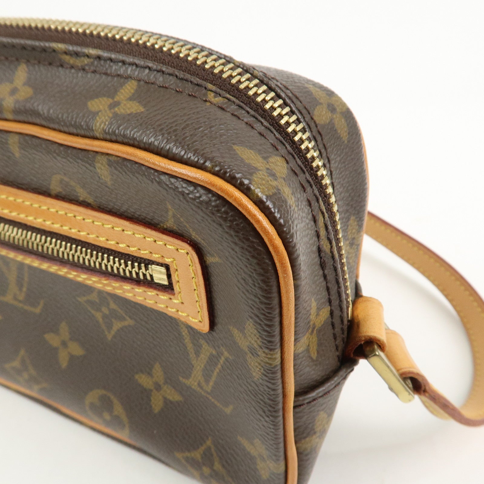 Louis Vuitton Monogram Pochette Cite Shoulder Bag Brown M51183