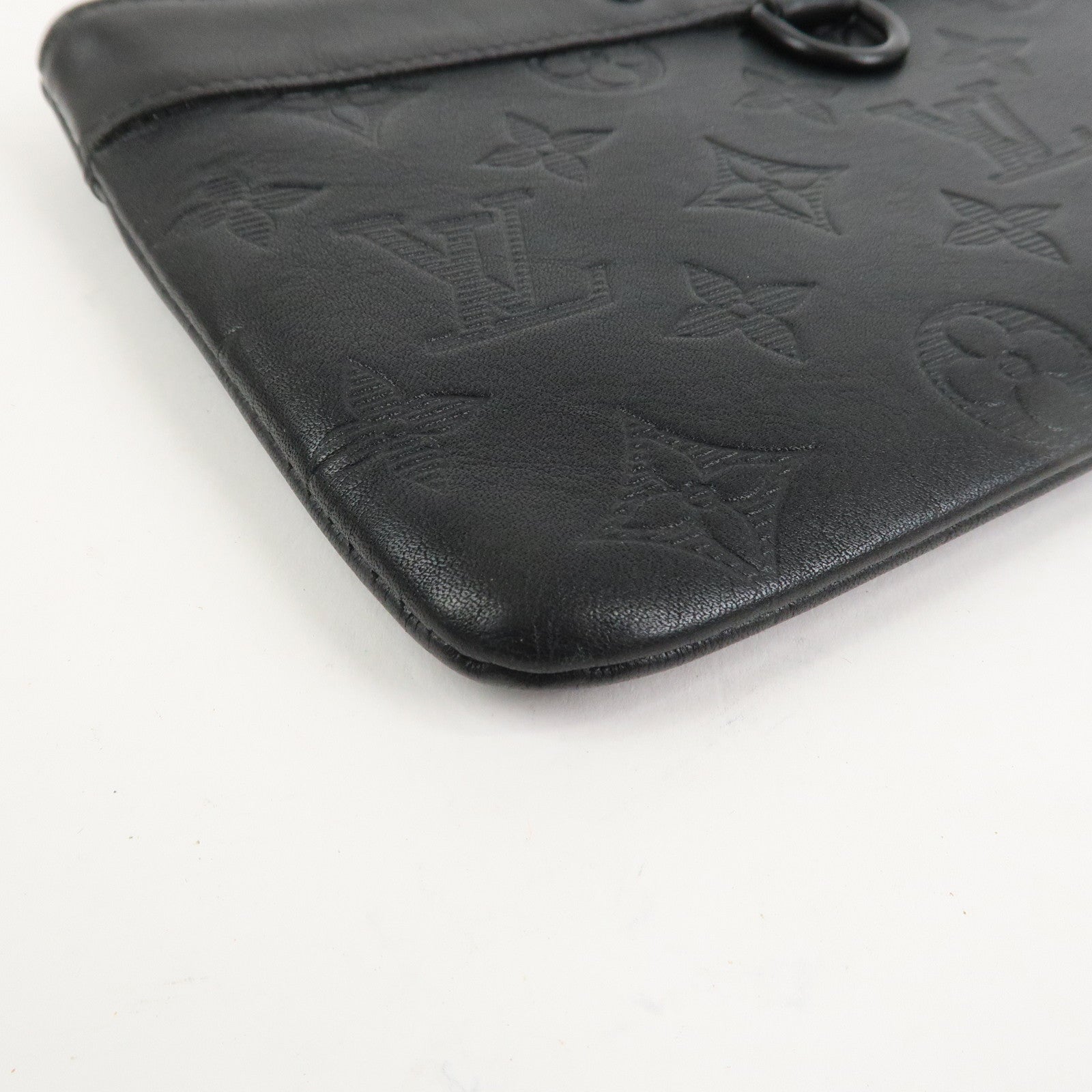 Louis Vuitton Monogram Shadow Pochette Discovery PM Noir M44335