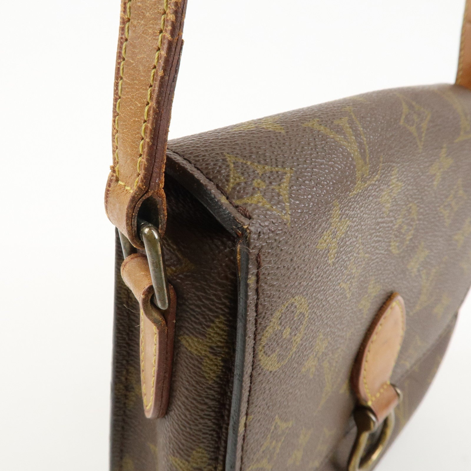 Louis Vuitton Monogram Mini Saint Cloud PM Shoulder Bag M51244 Used