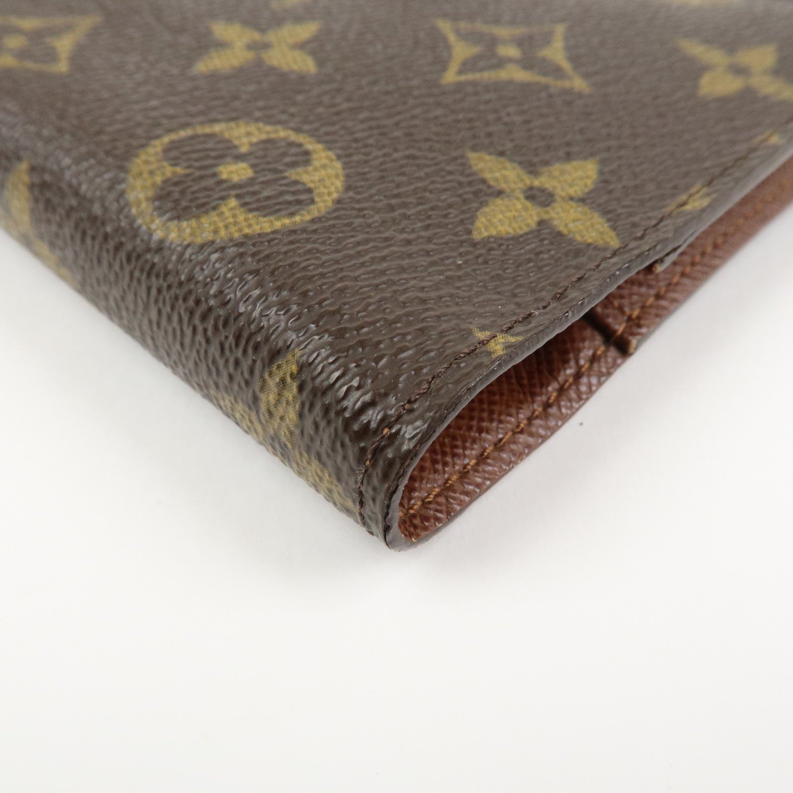 Louis Vuitton Monogram Agenda PM Planner Cover Brown R20005