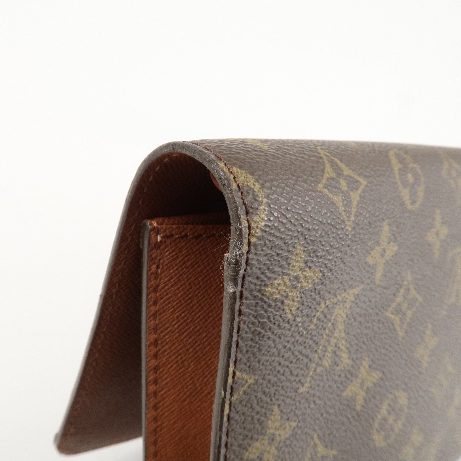 Louis Vuitton Monogram Bordeaux 24 Shoulder Bag Hand Bag M51798 Used