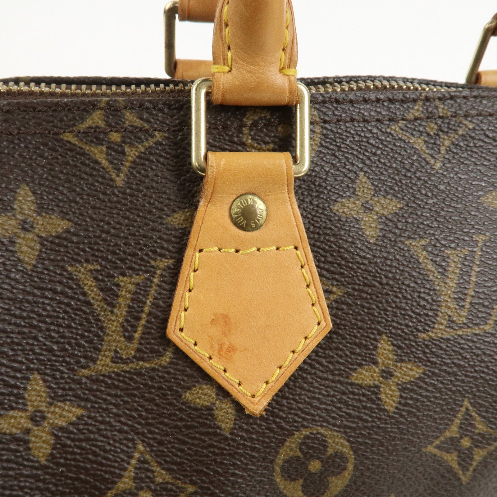 Louis Vuitton Monogram Speedy 25 Boston Bag Hand Bag Brown M41528