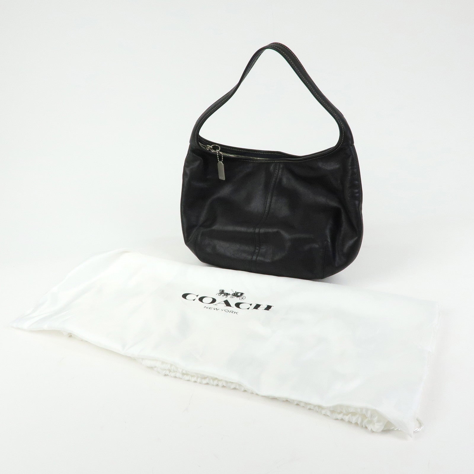COACH Set of 3 Signature Canvas Leather Shoulder Bag Hand Bag