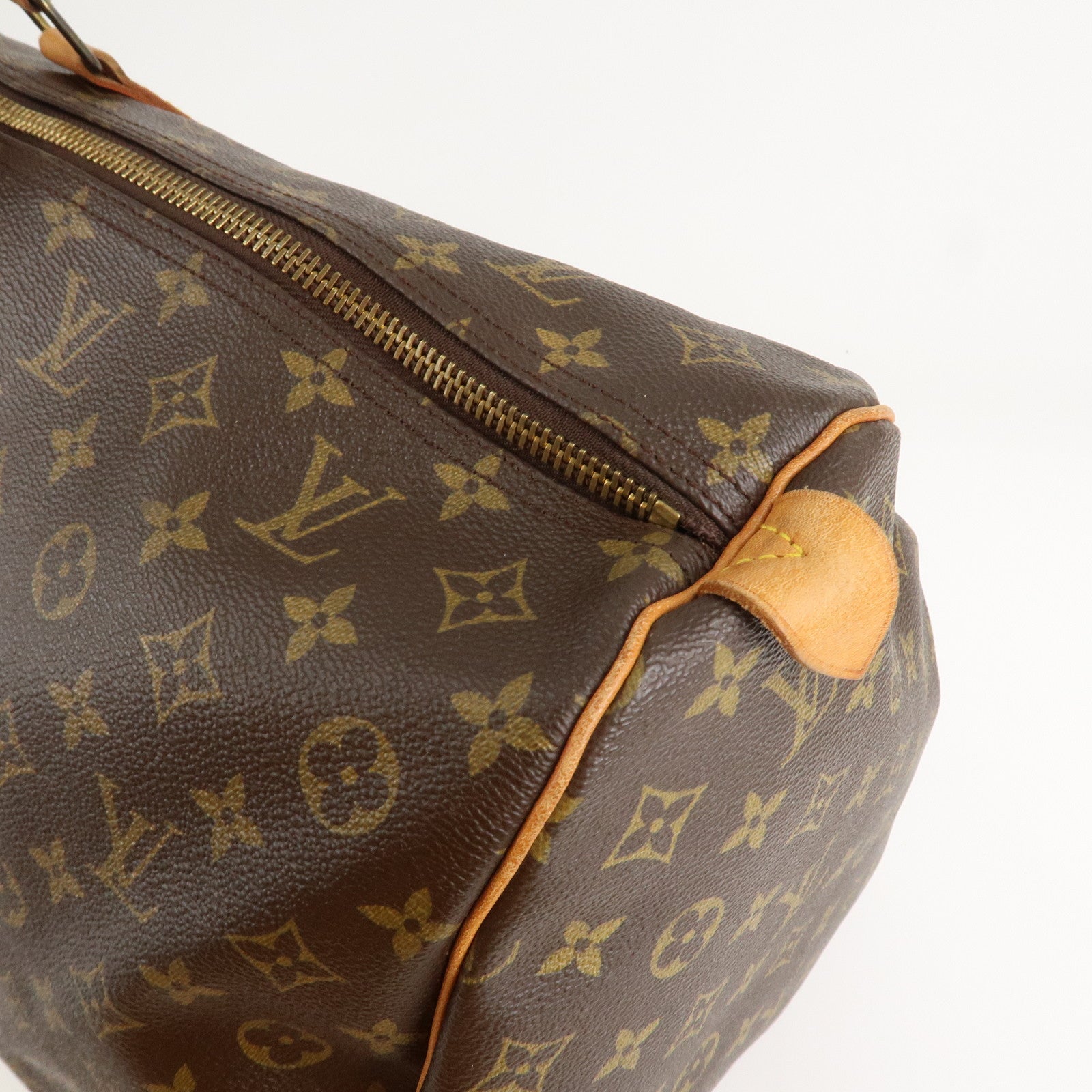 Louis Vuitton Monogram Keep All 60 Boston Bag Brown M41422