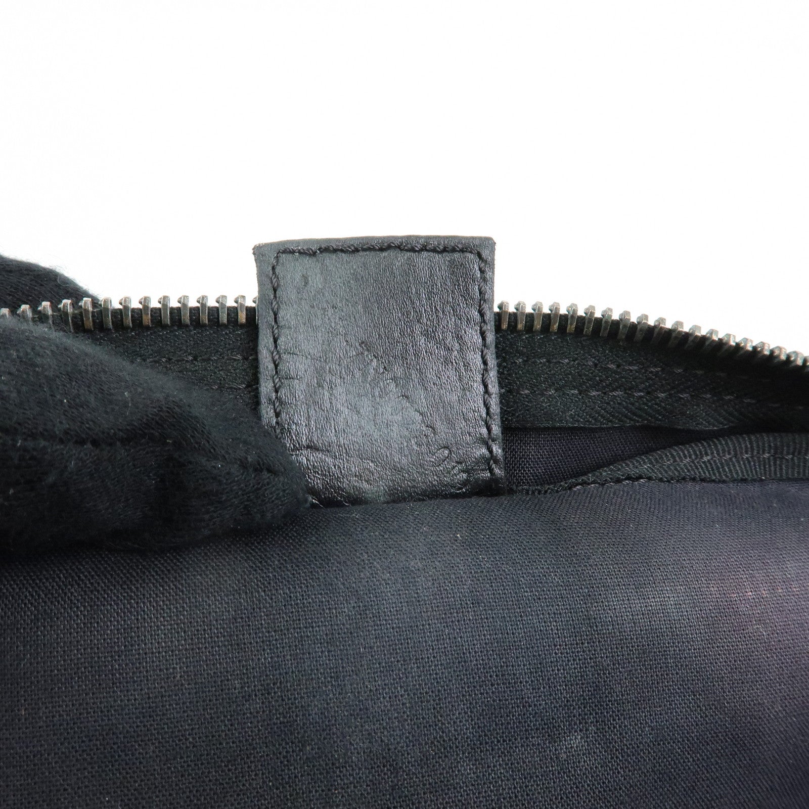 FENDI Zucca Set of 2 Canvas Leather Pouch Brown 7N0023 7N0006