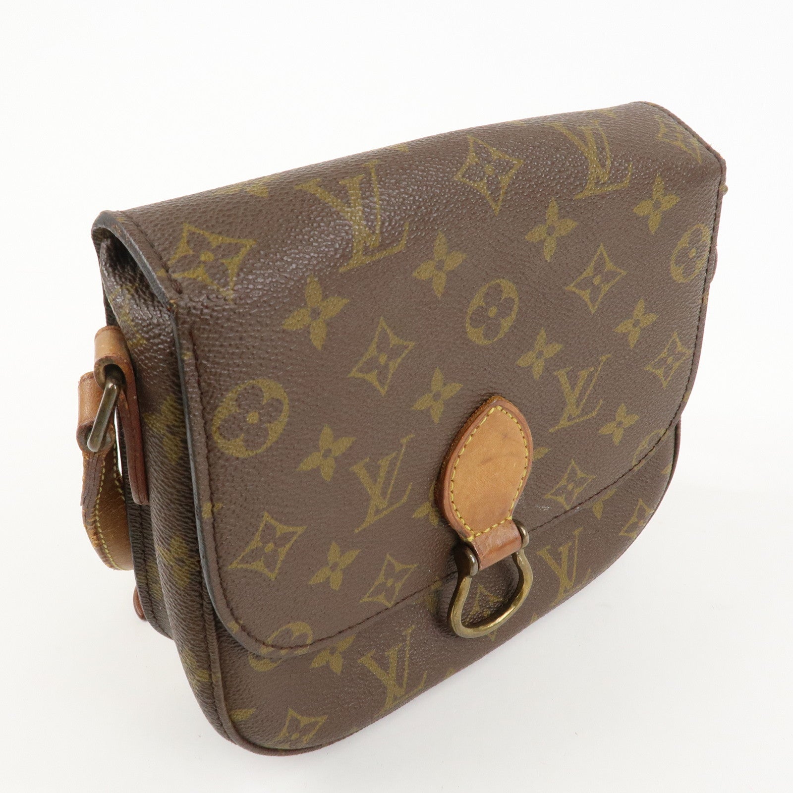 Louis Vuitton Monogram Mini Saint Cloud PM Shoulder Bag M51244 Used
