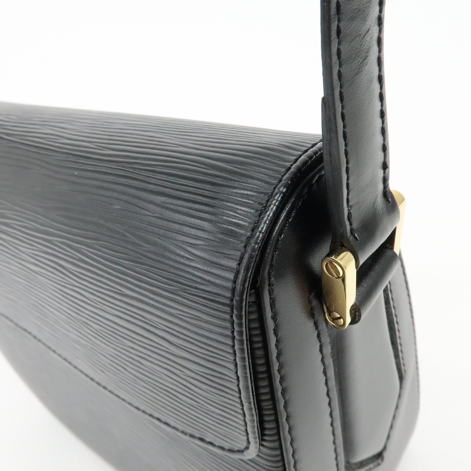 Louis Vuitton Epi Buci Shoulder Bag Hand Bag Noir M52202