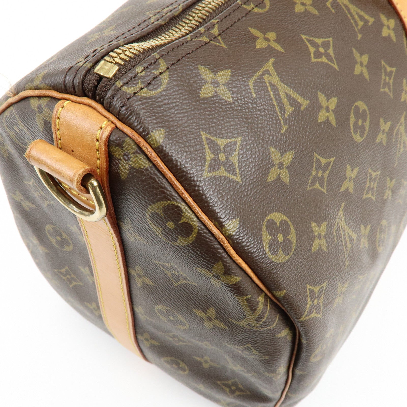 Louis Vuitton Monogram Keep All Bandouliere 50 Boston Bag M41416