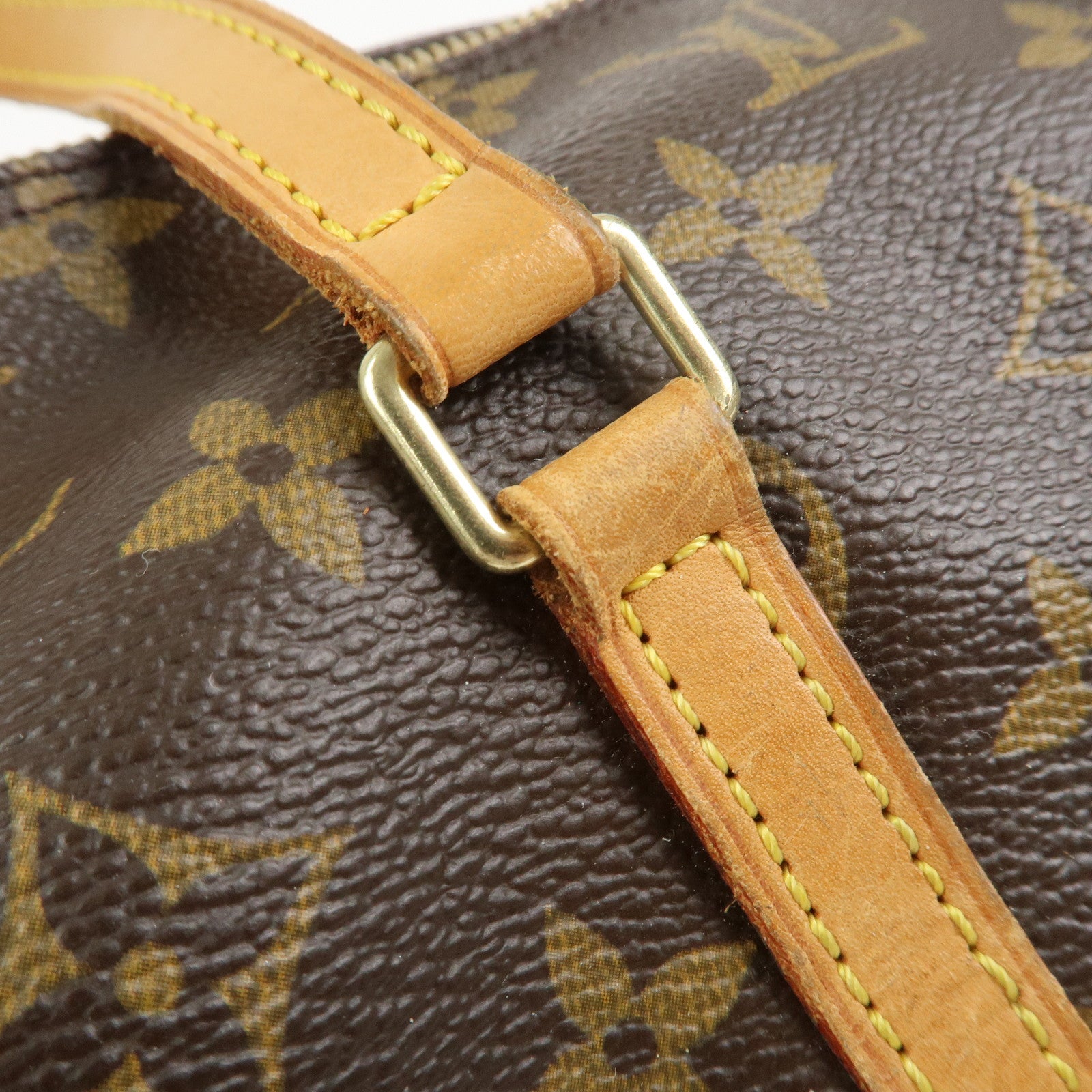 Louis Vuitton Monogram Papillon 30 Hand Bag New Style Brown M51385