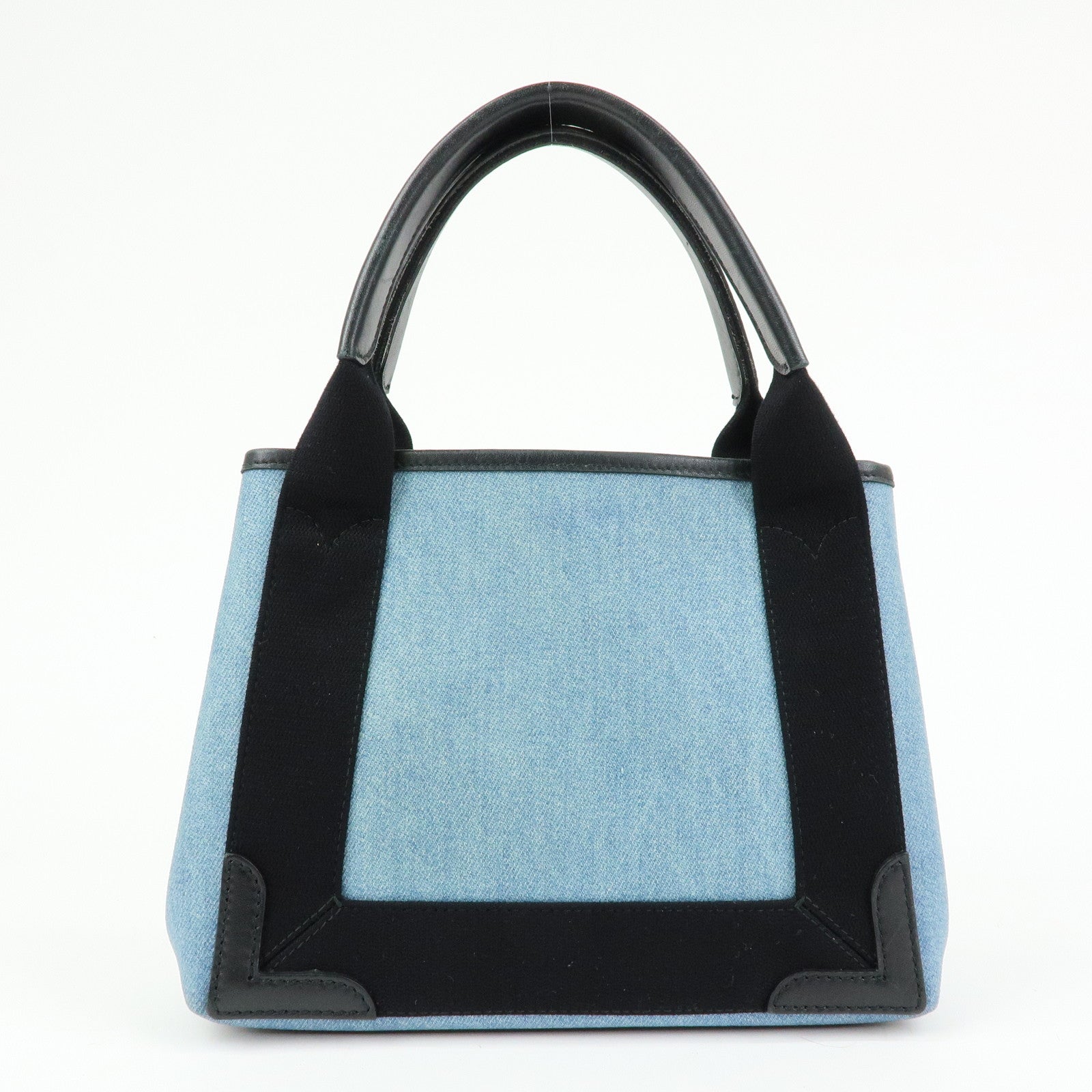 BALENCIAGA Navy Cabas XS 2WAY Bag 390346