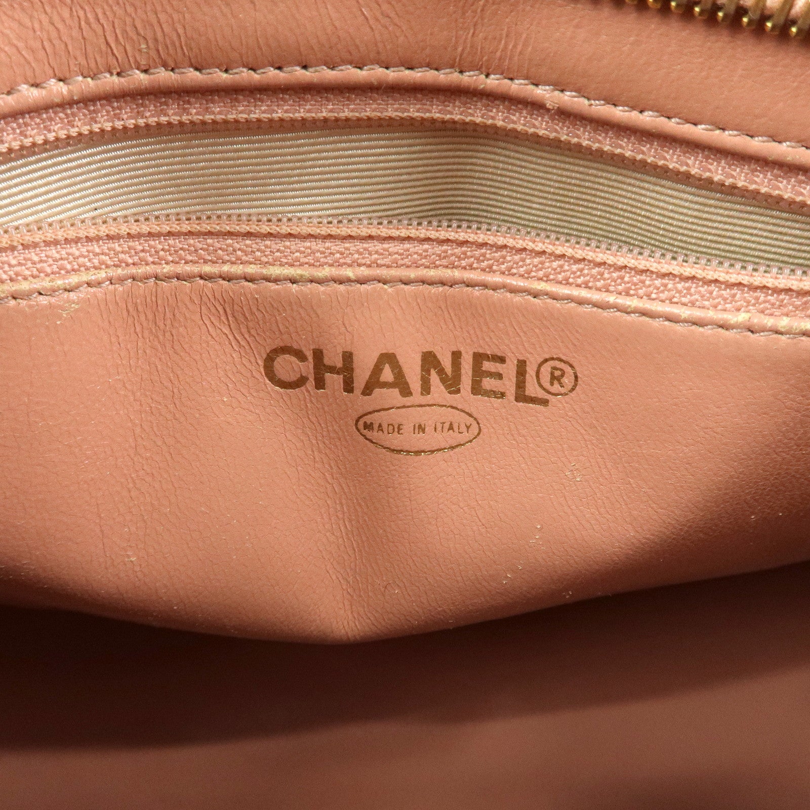 CHANEL Matelasse COCO Mark Medallion Tote Bag Hand Bag Pink A01804