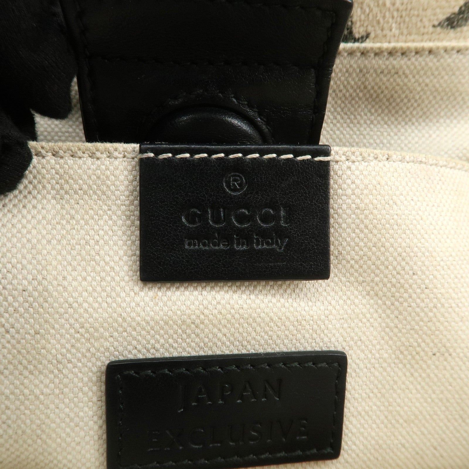 GUCCI GG Ribbon Herbarium 2Way Bag Hand Bag Shoulder Bag 443089