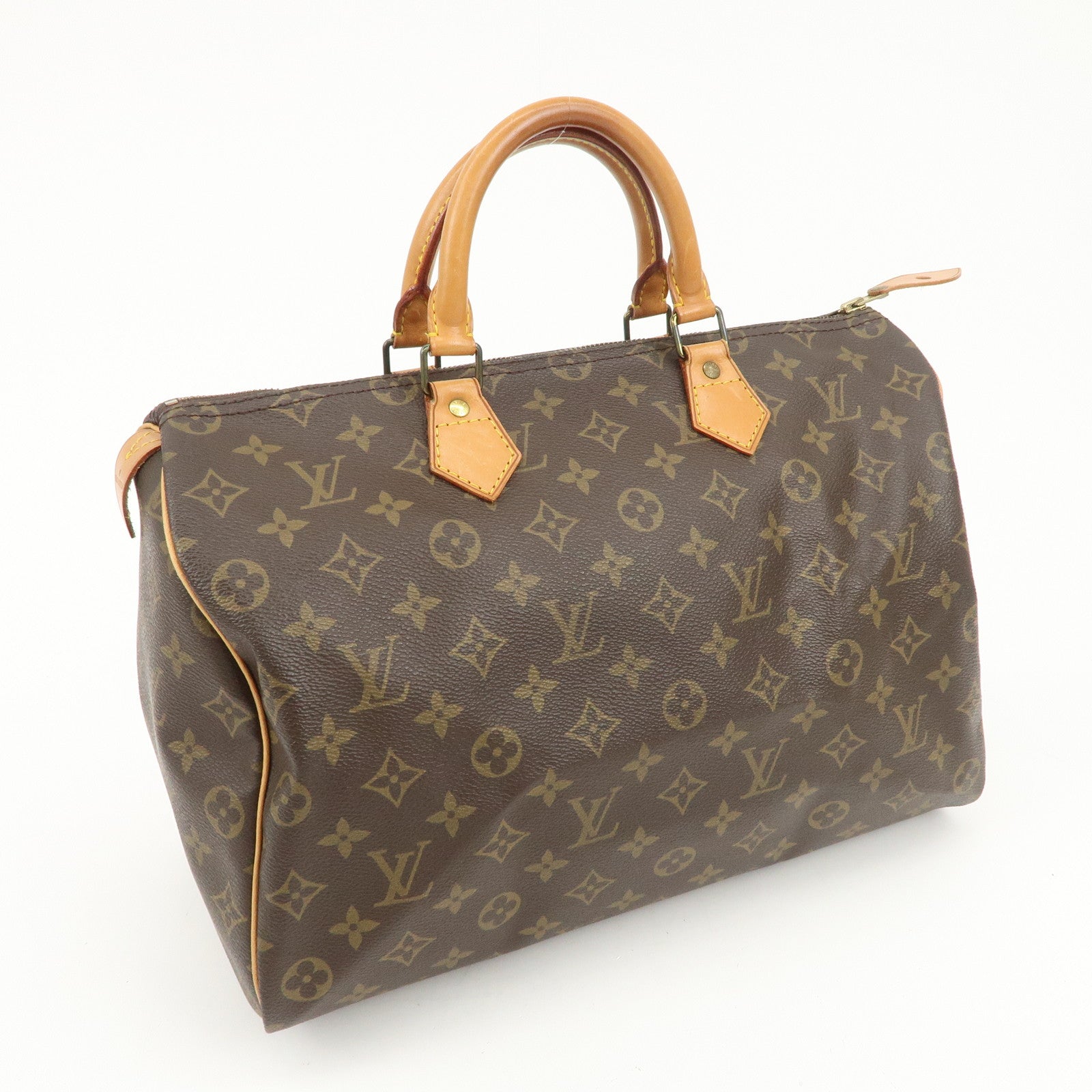 Louis Vuitton Monogram Speedy 35 Boston Bag Hand Bag M41524