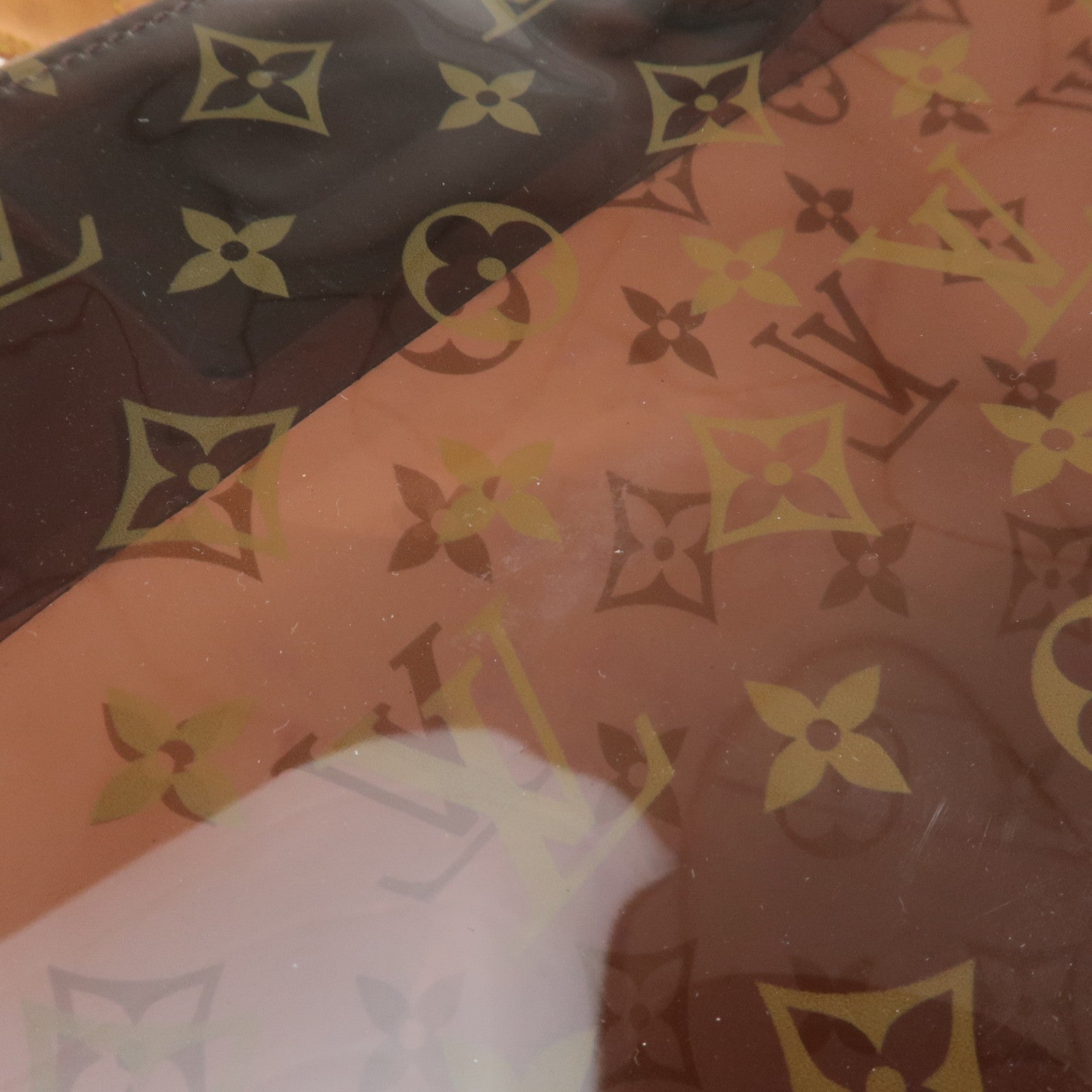 Louis Vuitton Monogram Vinyl Cabas Ambre MM Tote Bag M92501 Used