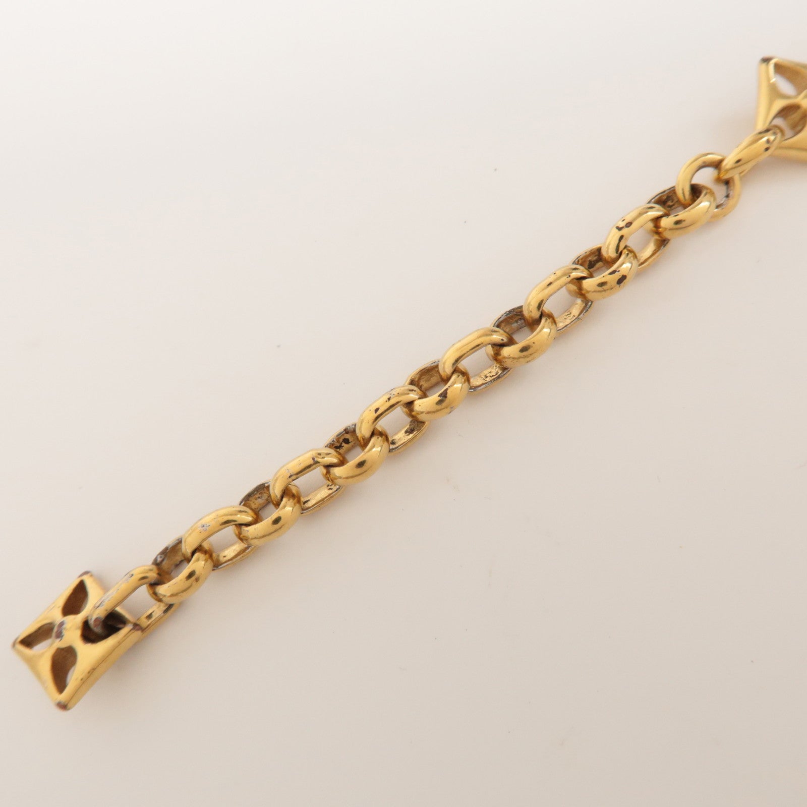 Louis Vuitton Monogram Crazy In Lock Bracelet Gold M00376