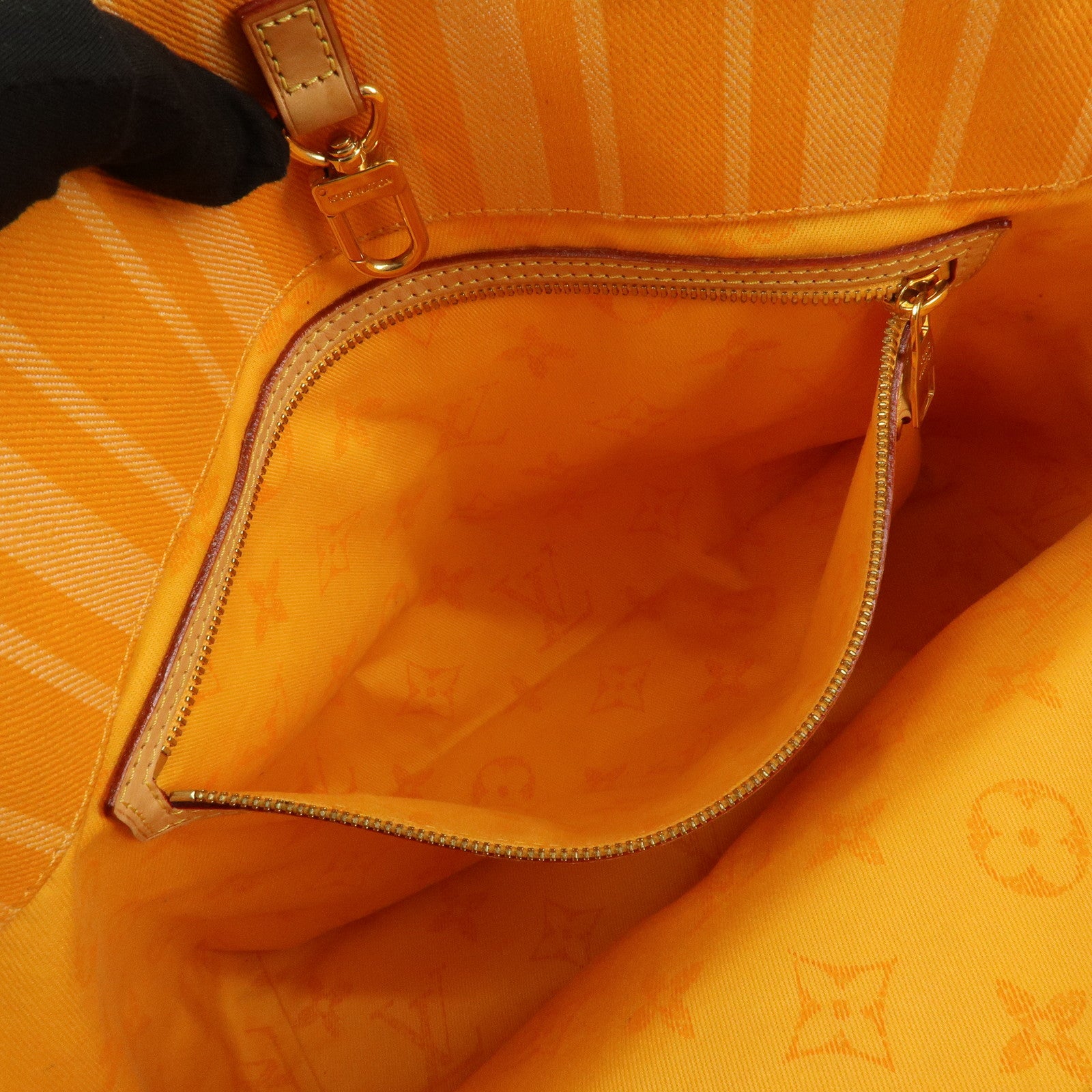 Louis Vuitton Plein Soleil Cabas PM Canvas Tote Bag Orange M94145