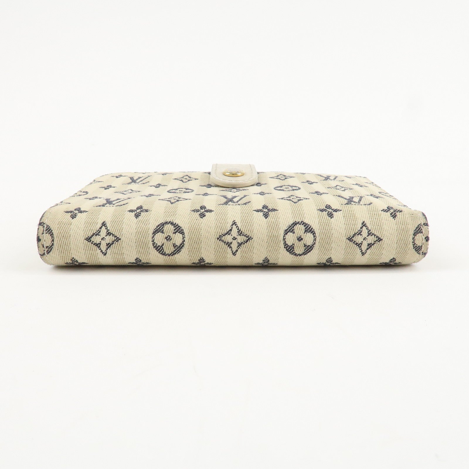 Louis Vuitton Monogram Mini Lin Porte Monnaie Billets Viennois M95659 Used