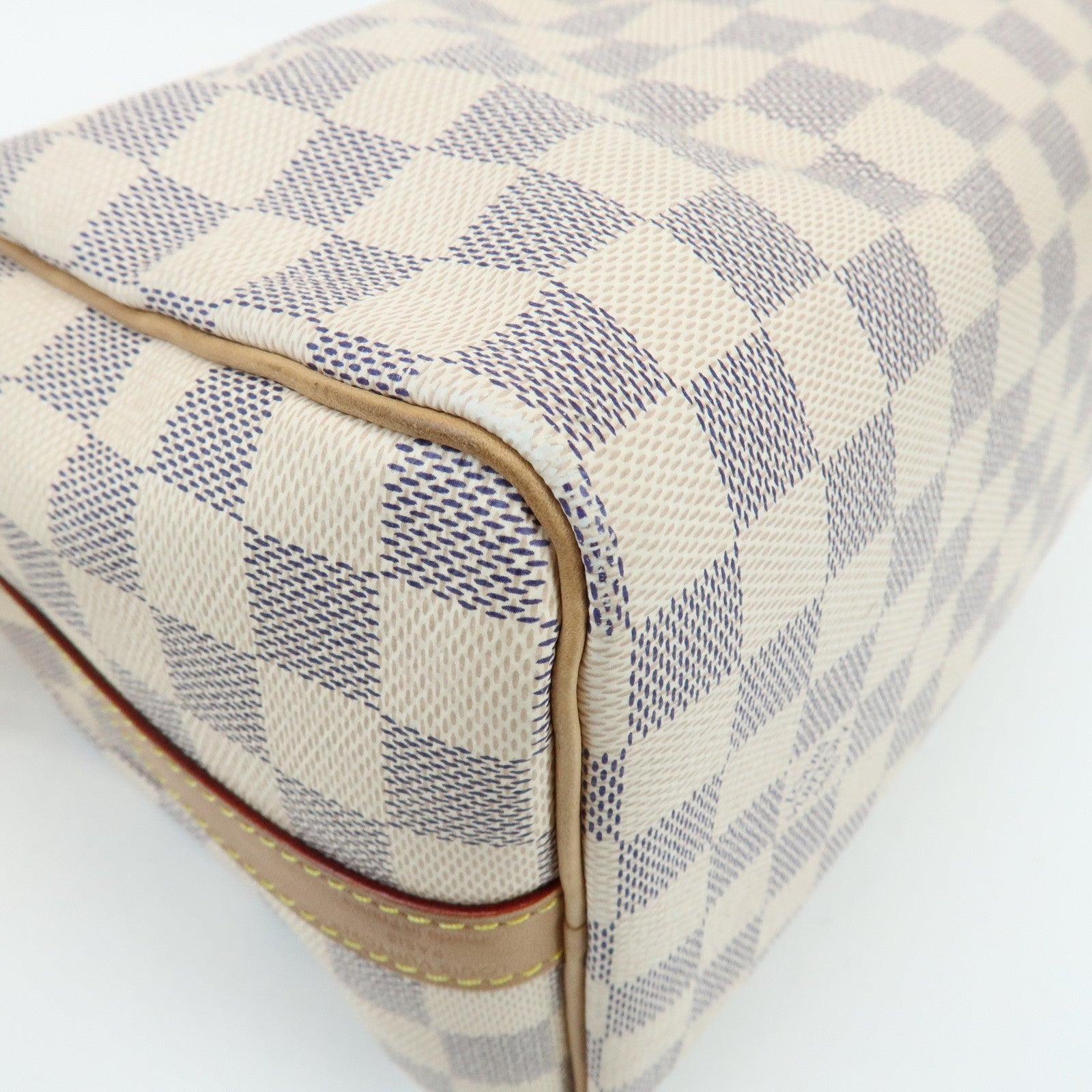 Louis Vuitton Damier Azur Speedy Bandouliere 25 Boston Bag N40608