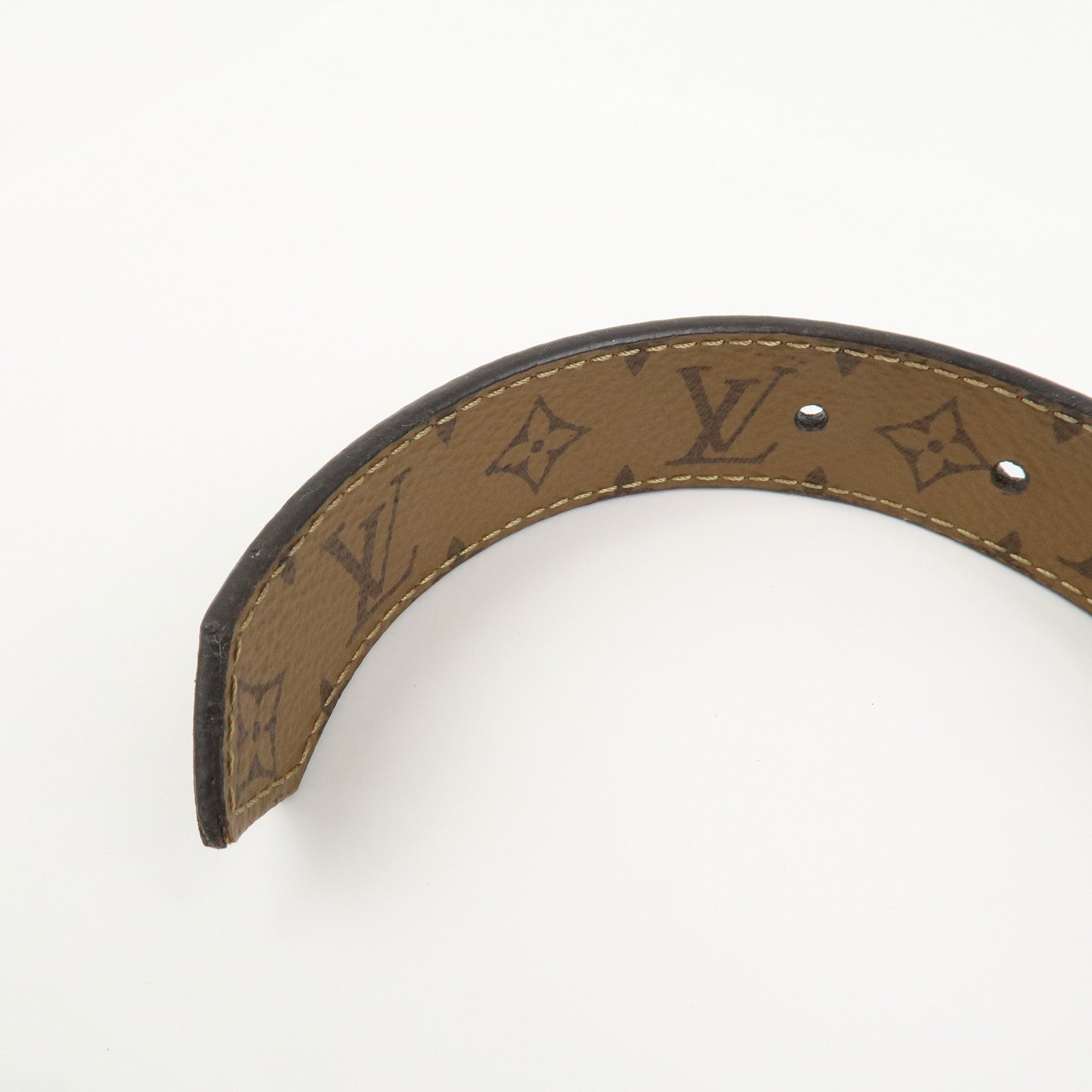 Louis Vuitton Monogram Reverse Agneau Milo Dauphine Ceinture M0203