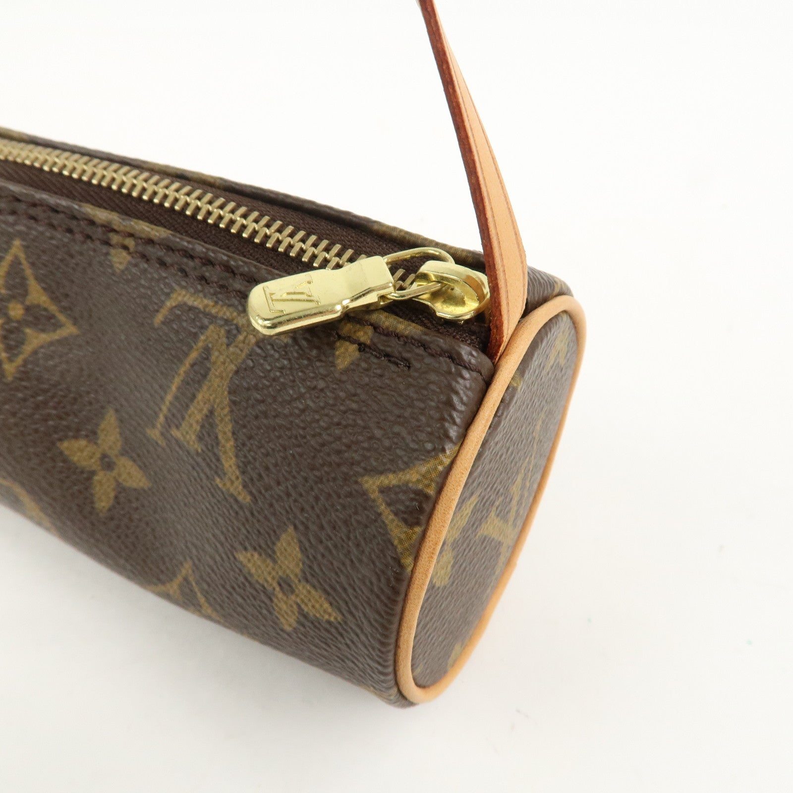 Louis Vuitton Monogram Mini Pouch for Papillon Bag Brown New Style