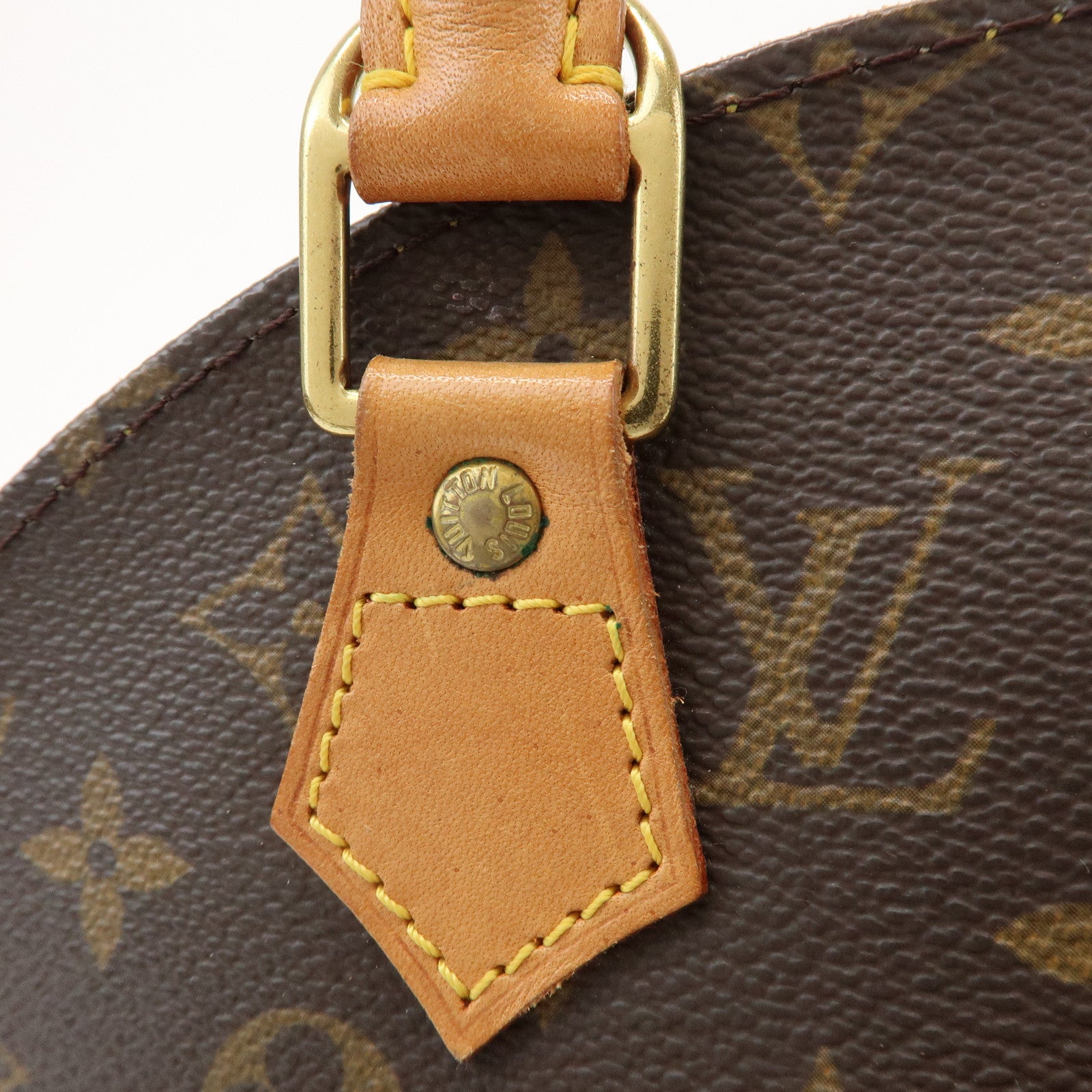 Louis Vuitton Monogram Ellipse PM Hand Bag Brown M51127