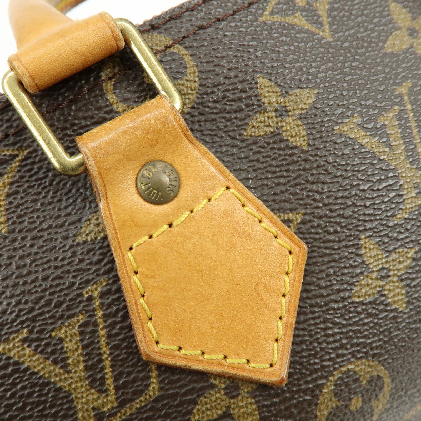 Louis Vuitton Monogram Speedy 25 Boston Bag Hand Bag Brown M41528