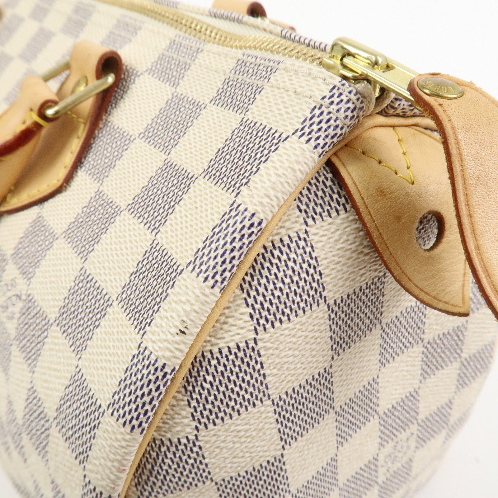 Louis Vuitton Damier Azur Speedy 30 Boston Bag Hand Bag N41533