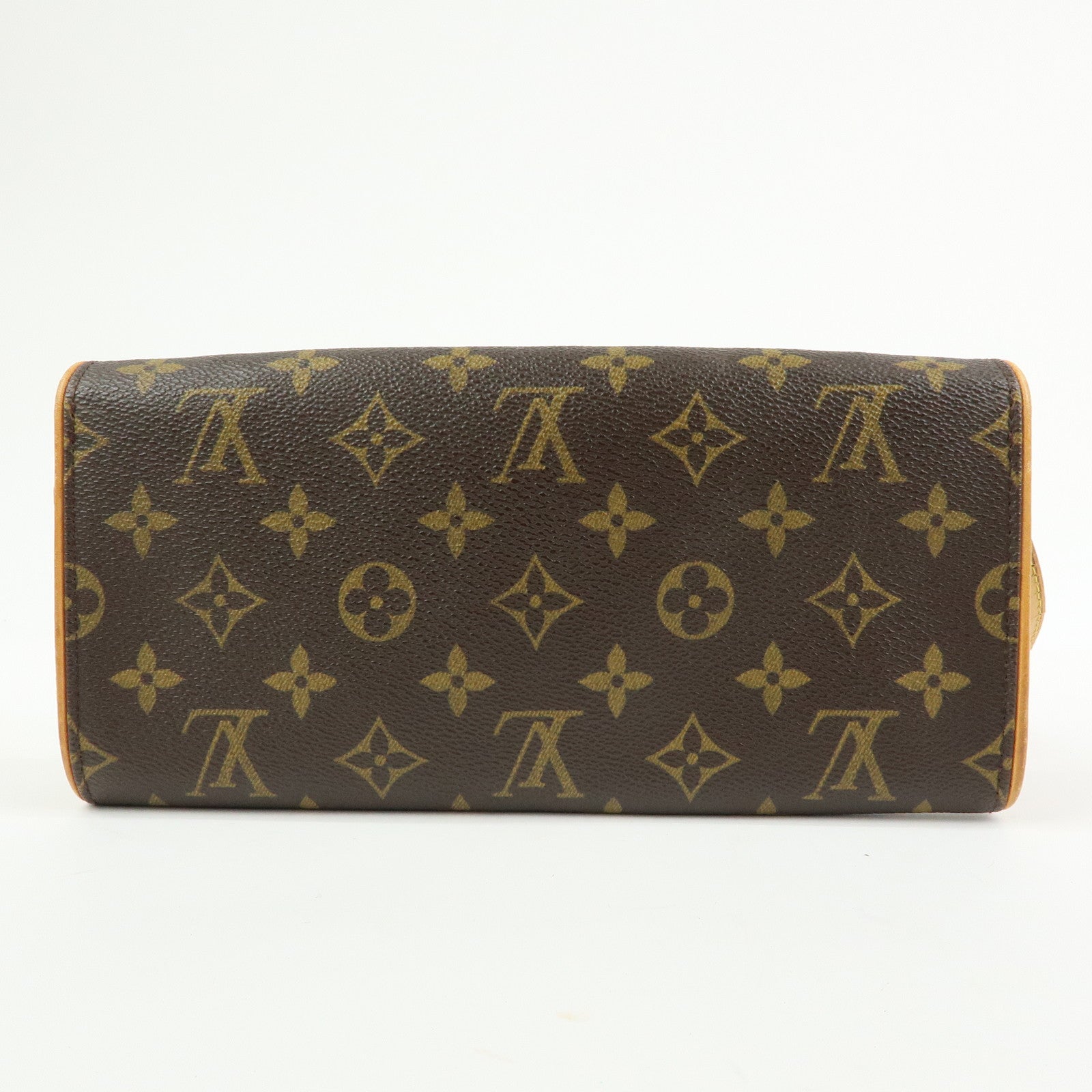 Louis Vuitton Monogram Pochette Twin GM 2Way Bag Brown M51852