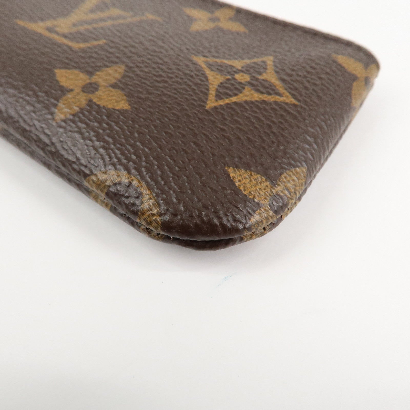 Louis Vuitton Monogram Pochette Cles Coin Case Key Case M62650 Used