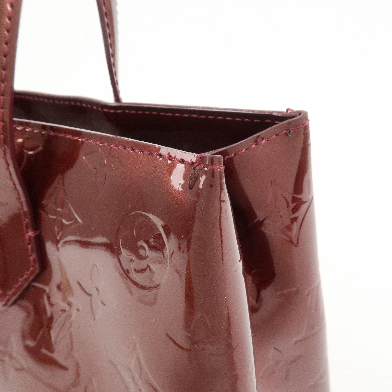 Louis Vuitton Monogram Vernis Wilshire PM Rouge Faurviste M91644