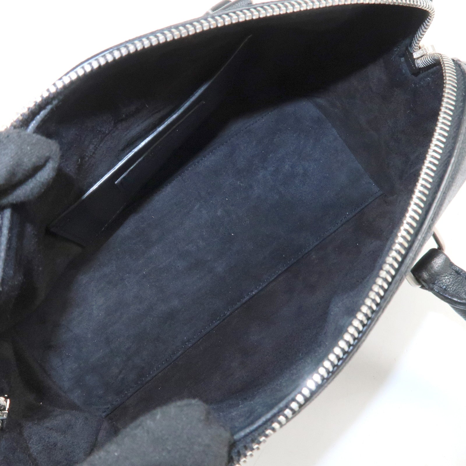 SAINT LAURENT PARIS Leather 2Way Bag Hand Shoulder Bag VLR332423
