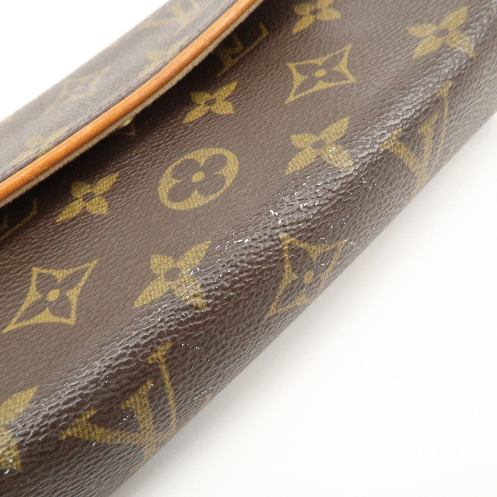 Louis Vuitton Monogram Pochette Florentine Waist Bag Belt M51855 Used