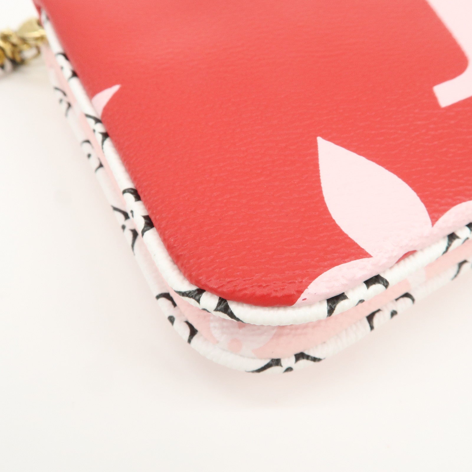 Louis Vuitton Monogram Giant Pochette Double Zip Pouch Rouge M67561