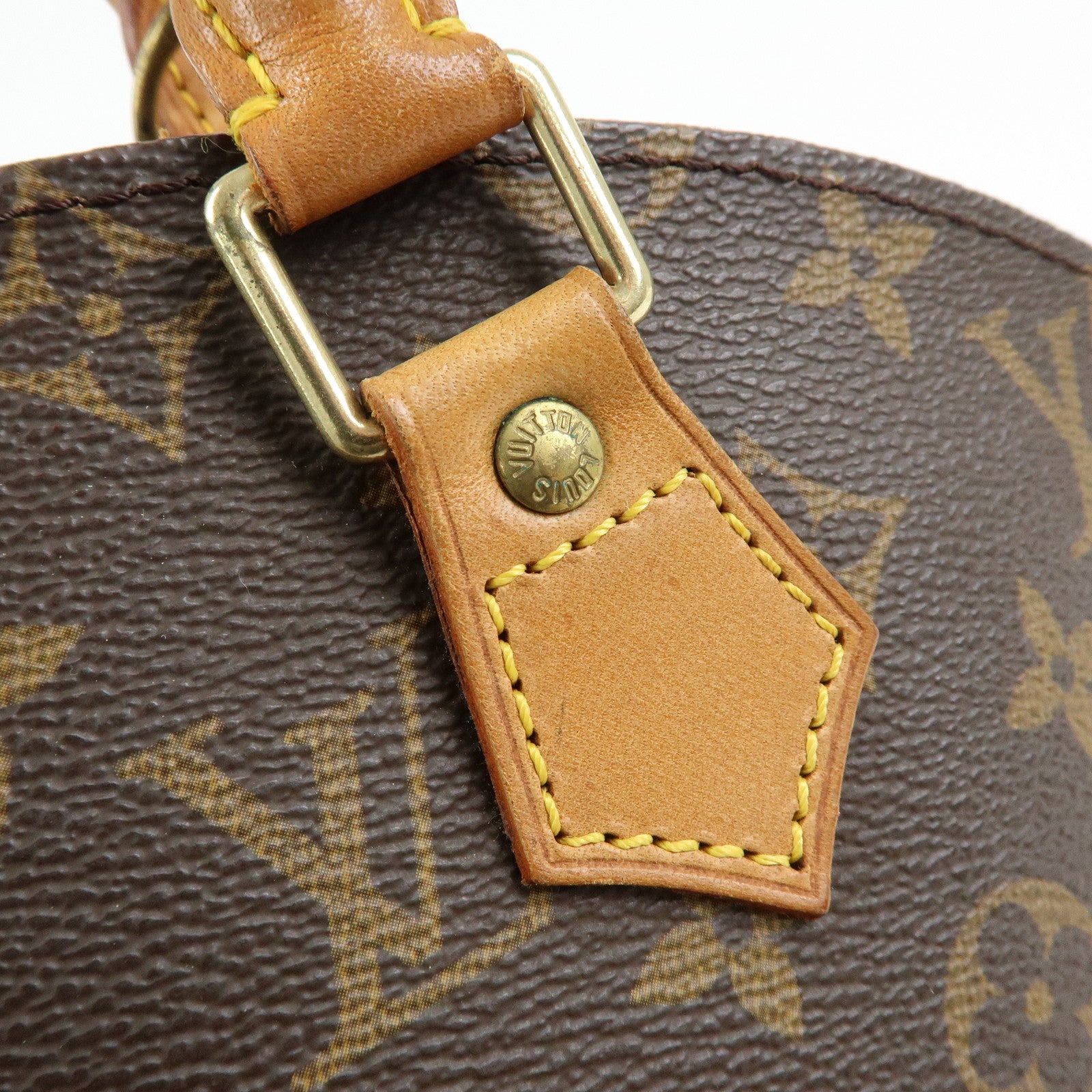 Louis Vuitton Monogram Ellipse MM Hand Bag Brown M51126