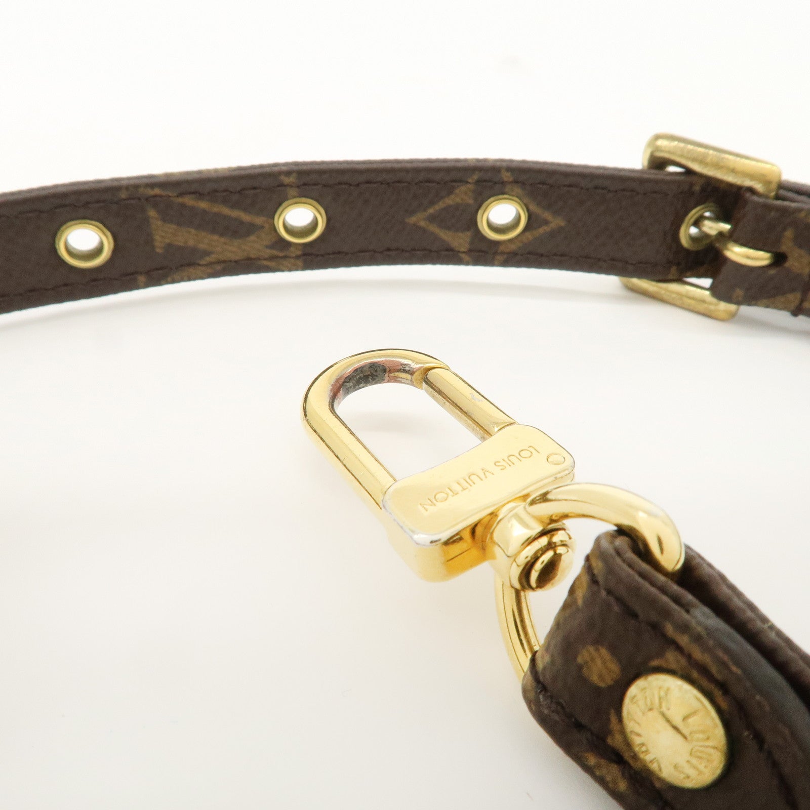 Louis Vuitton Monogram Canvas Adjustable Shoulder Strap J52315 Used