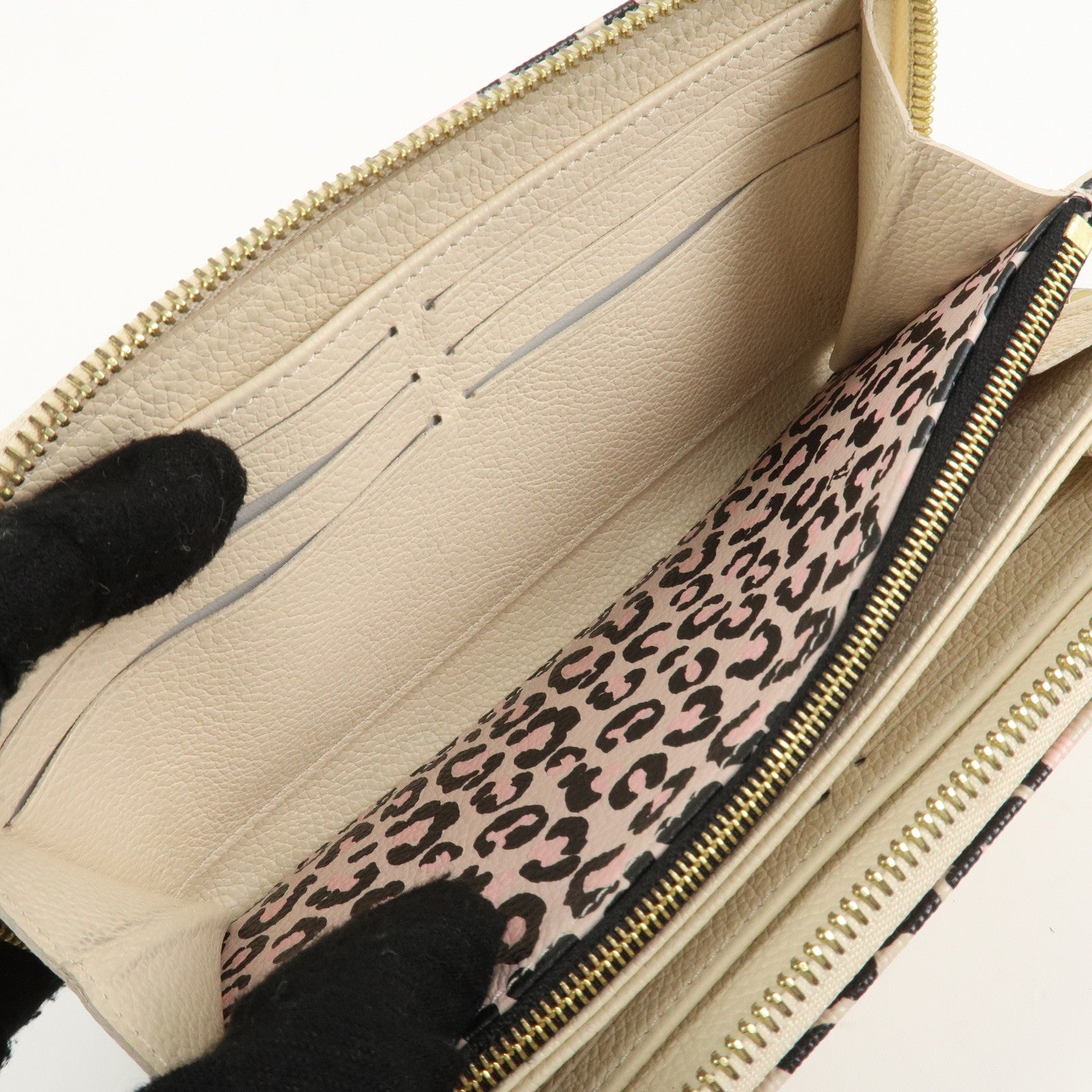 Louis Vuitton Monogram Empriente Wild At Heart Zippy Wallet M80685 Used