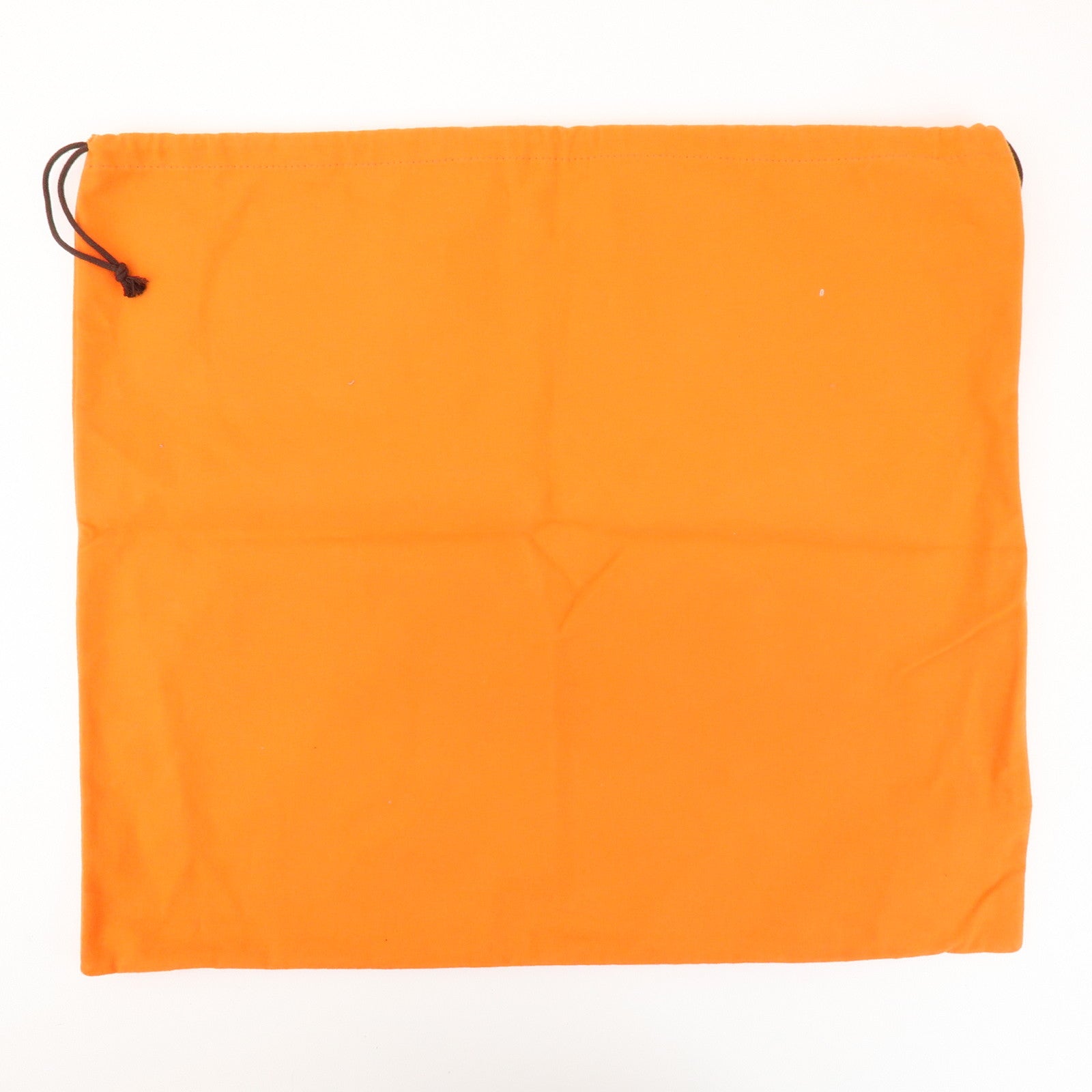 HERMES Set of 9 Dust Bag Storage Bag Drawstring Orange
