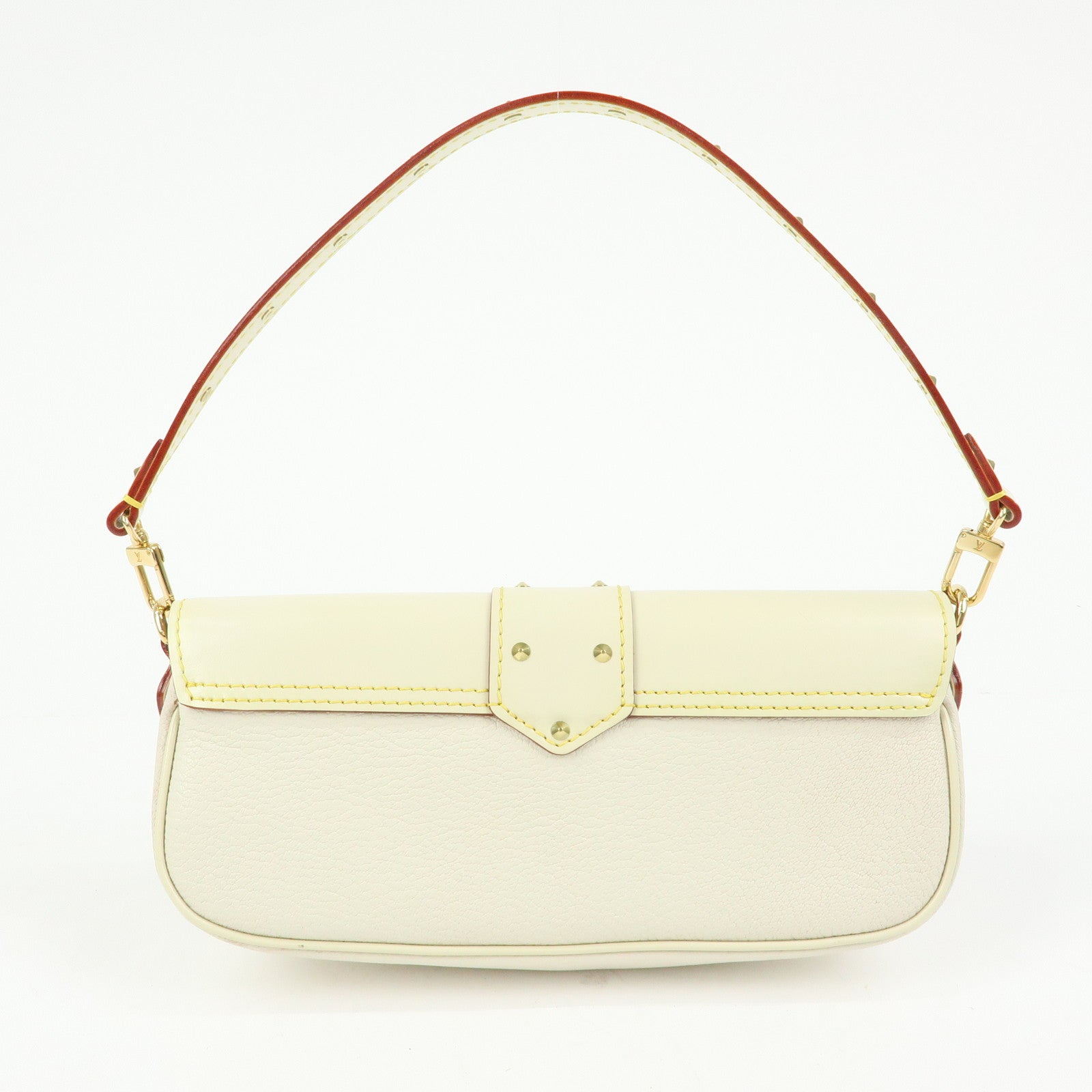 Louis Vuitton Suhali Le Precieux Leather Hand Bag Blanc M91774